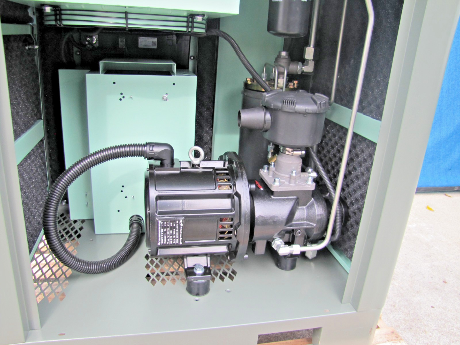 2026 Maximus 10 HP Rotary Screw Air Compressor VFD 230V Single Phase