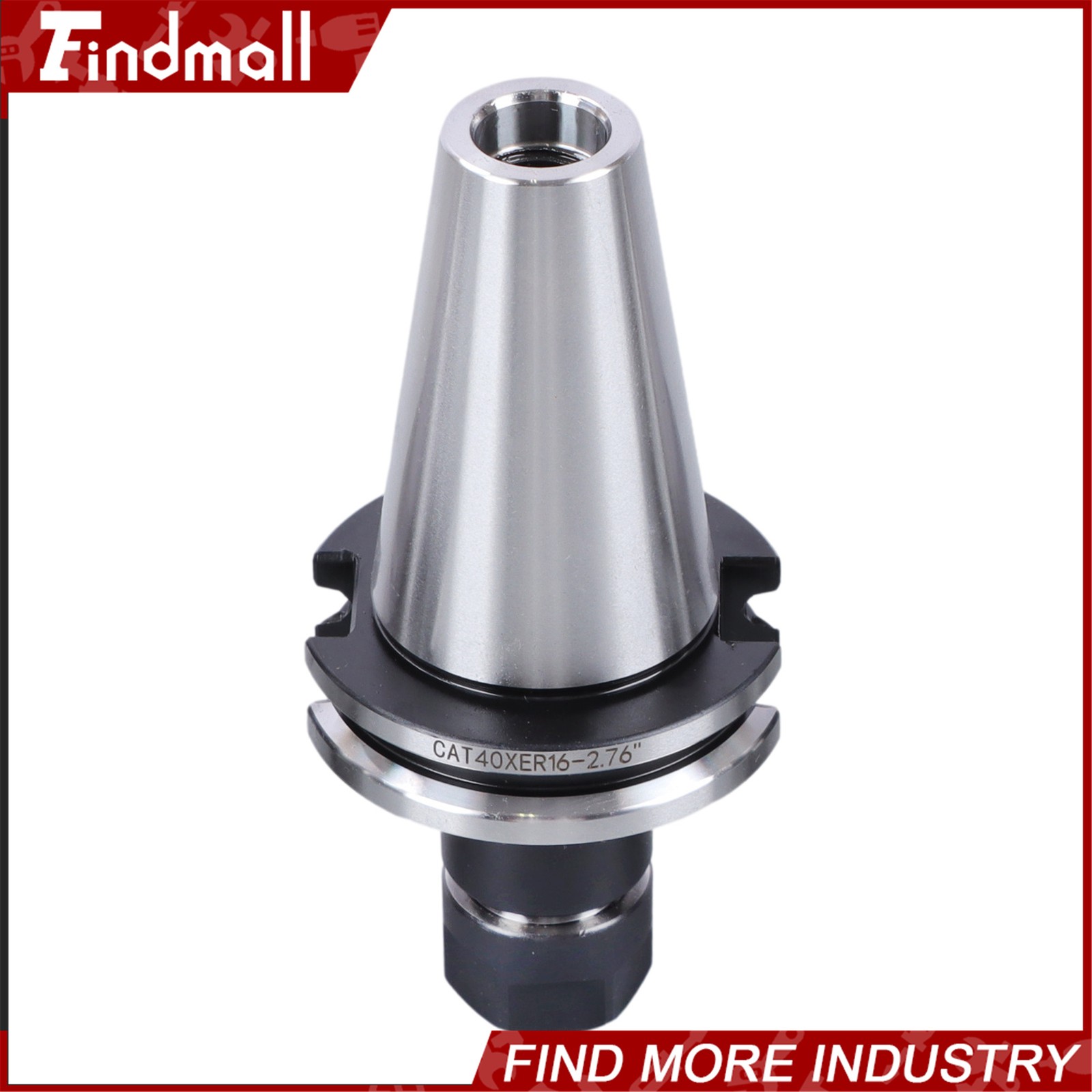 Findmall 10× CAT40-ER16 Collet Chuck 70mm 2.76″ G2.5 20000RPM CNC Milling Tool