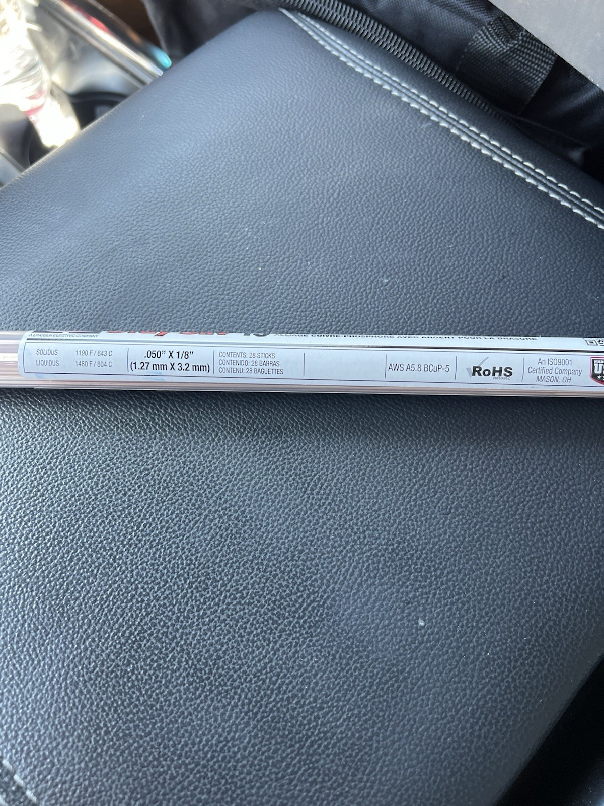 Harris Stay Silv 15 – 15% Silver Brazing Rod 28 Rods/Sticks