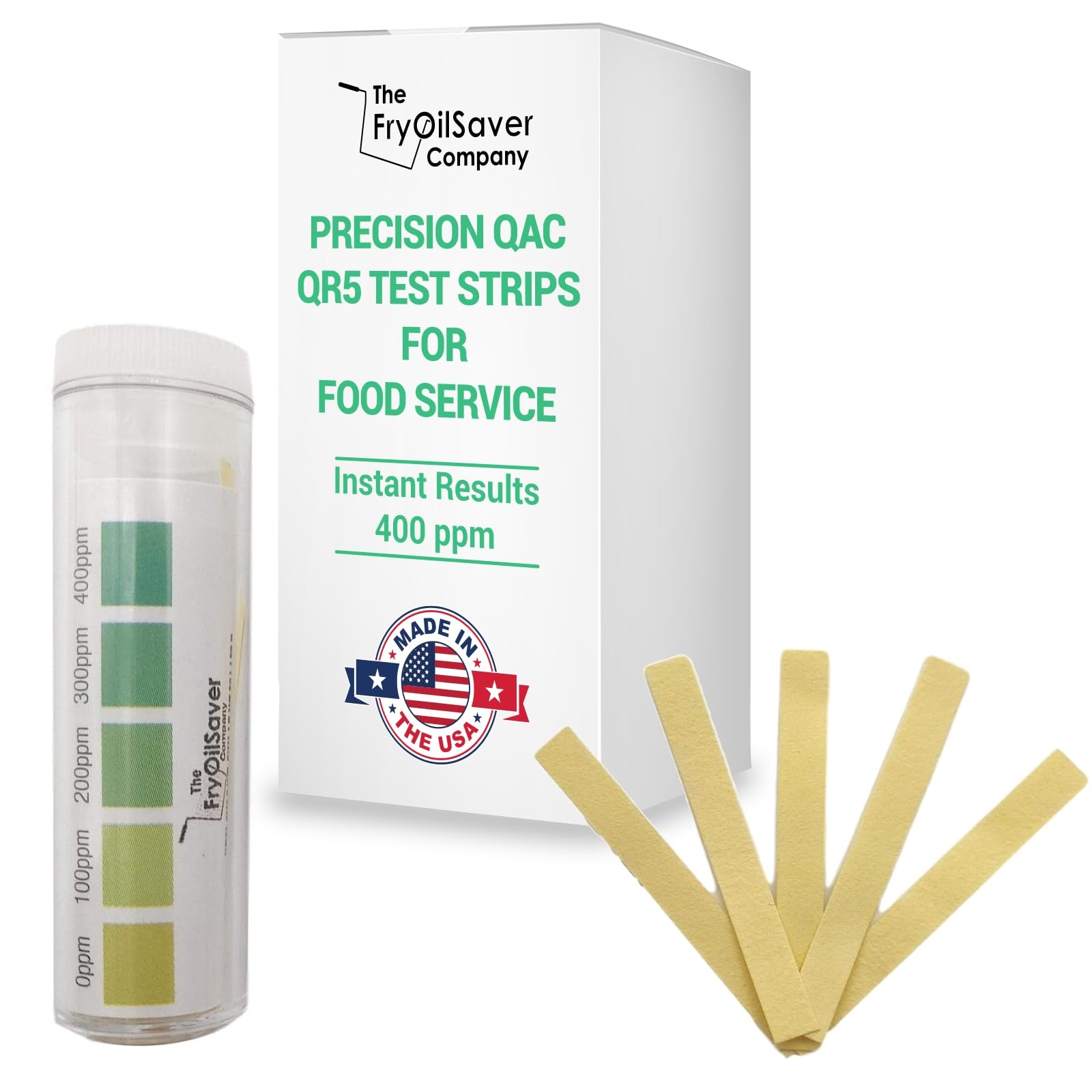 100 Pack Quat Sanitizer Test Strips for Sanitizing 100 Count (Pack of 1)
