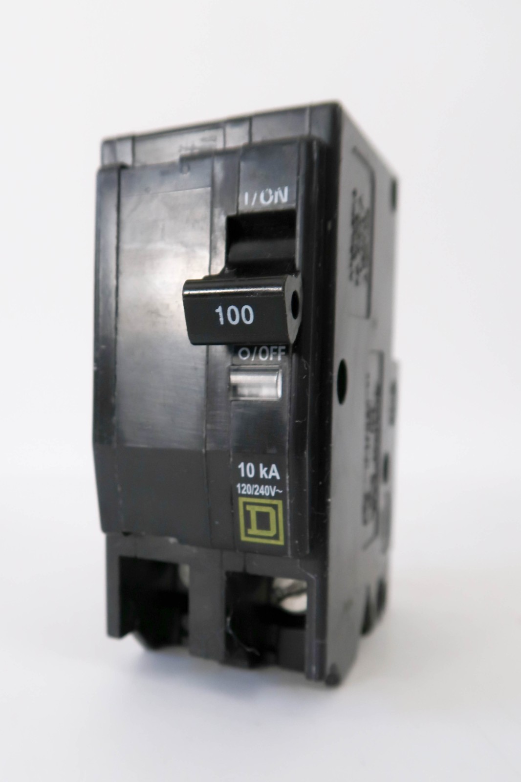 Square D QO2100 100 Amp 2 Pole 120/240V 10kA Plug-On Circuit Breaker QO