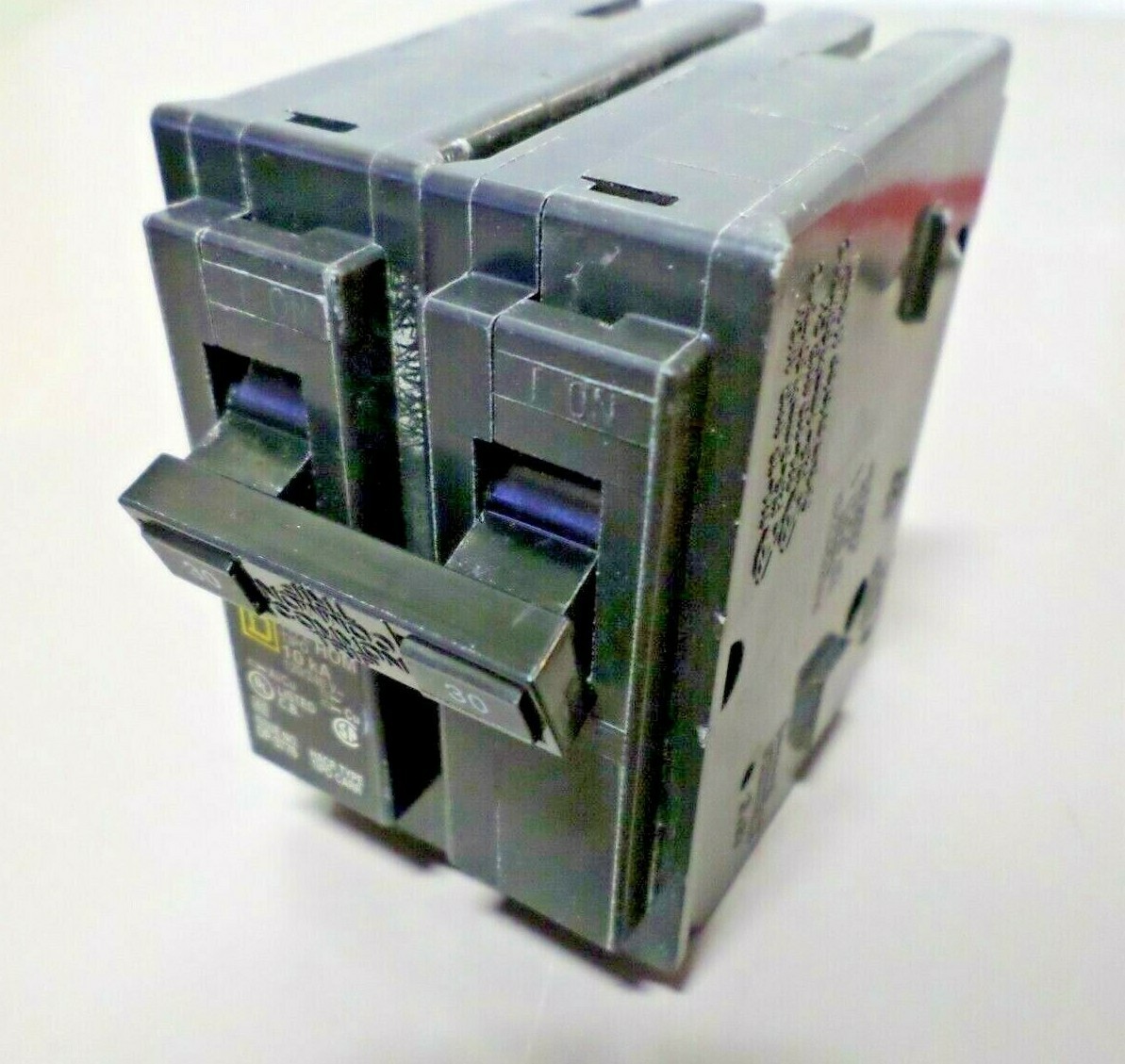 Square D HOM230 30A 10kW 2 Pole 120/240V Circuit Breaker Type HOM HACR