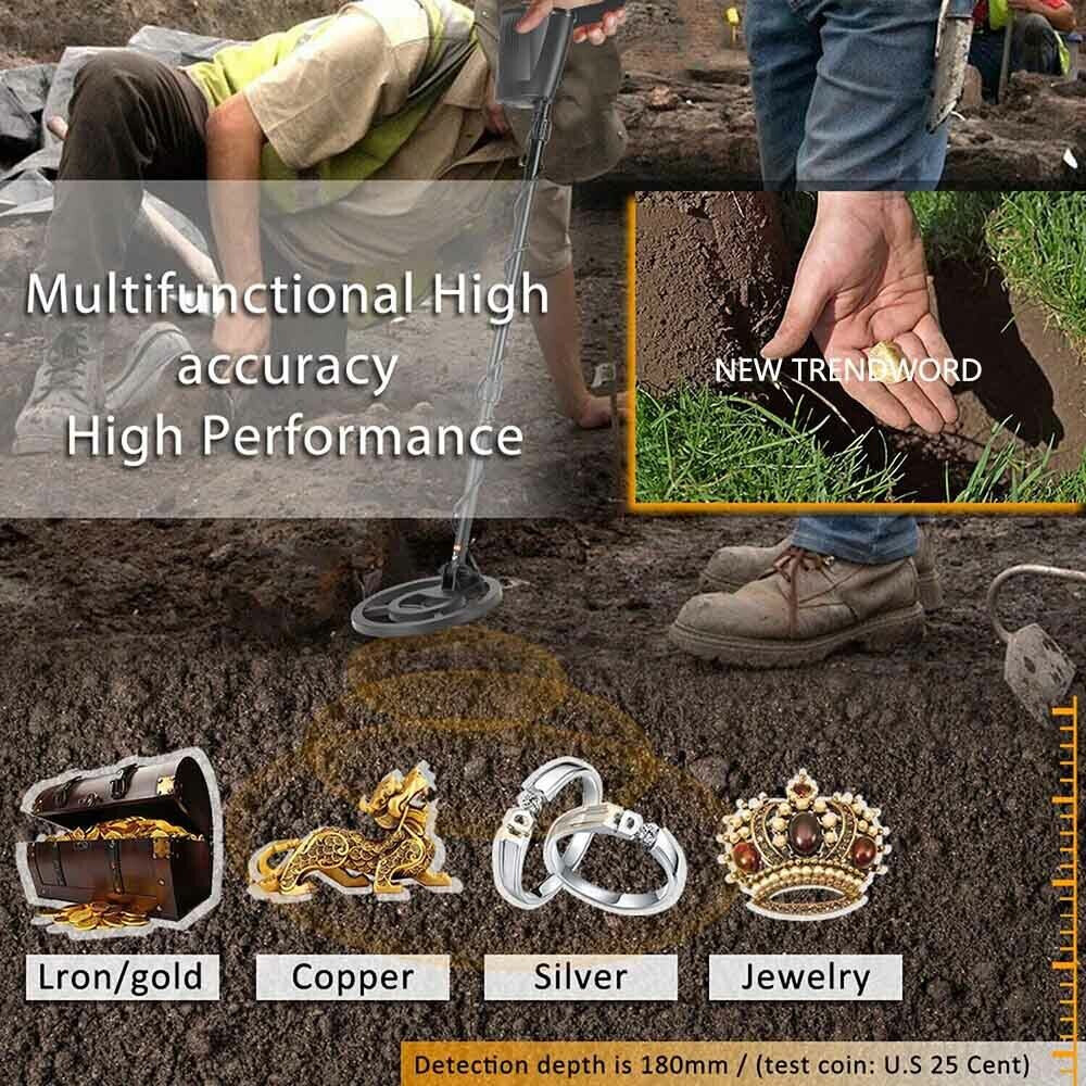 T2 Classic Pinpointer Metal Detector with 11″ inch 19 kHz Waterproof Search Coil