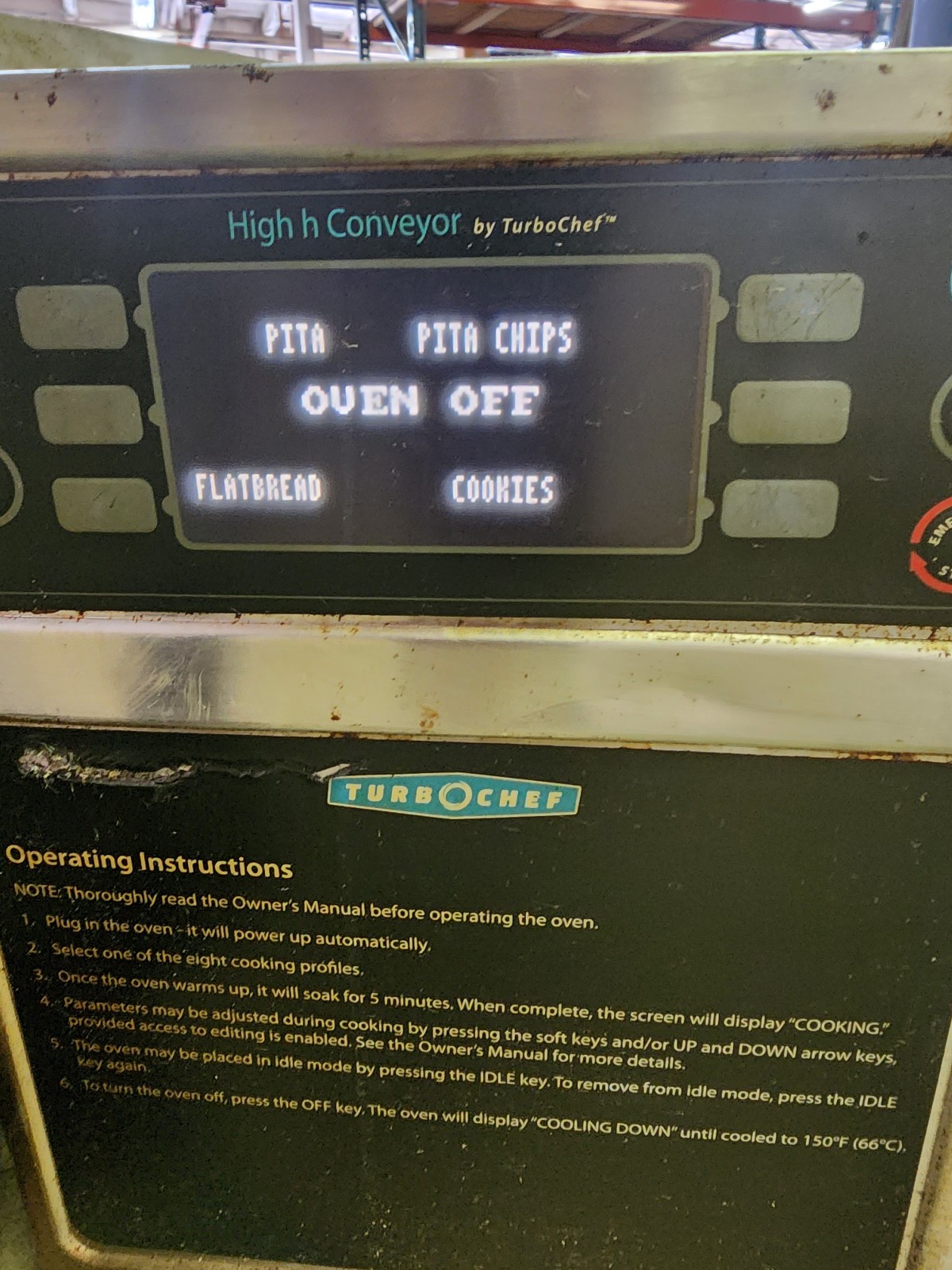 TurboChef HHC2020 48″ Electric Countertop Conveyor Oven, 3 Phase