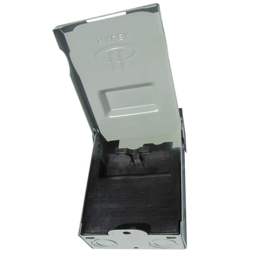 Ac Disconnect Box Electrical 60 Amp 120/240-volt Non-fuse Metallic Padlockable