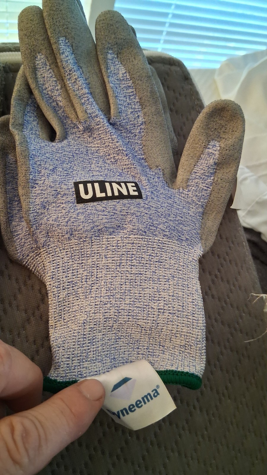 Eight random pair of gloves