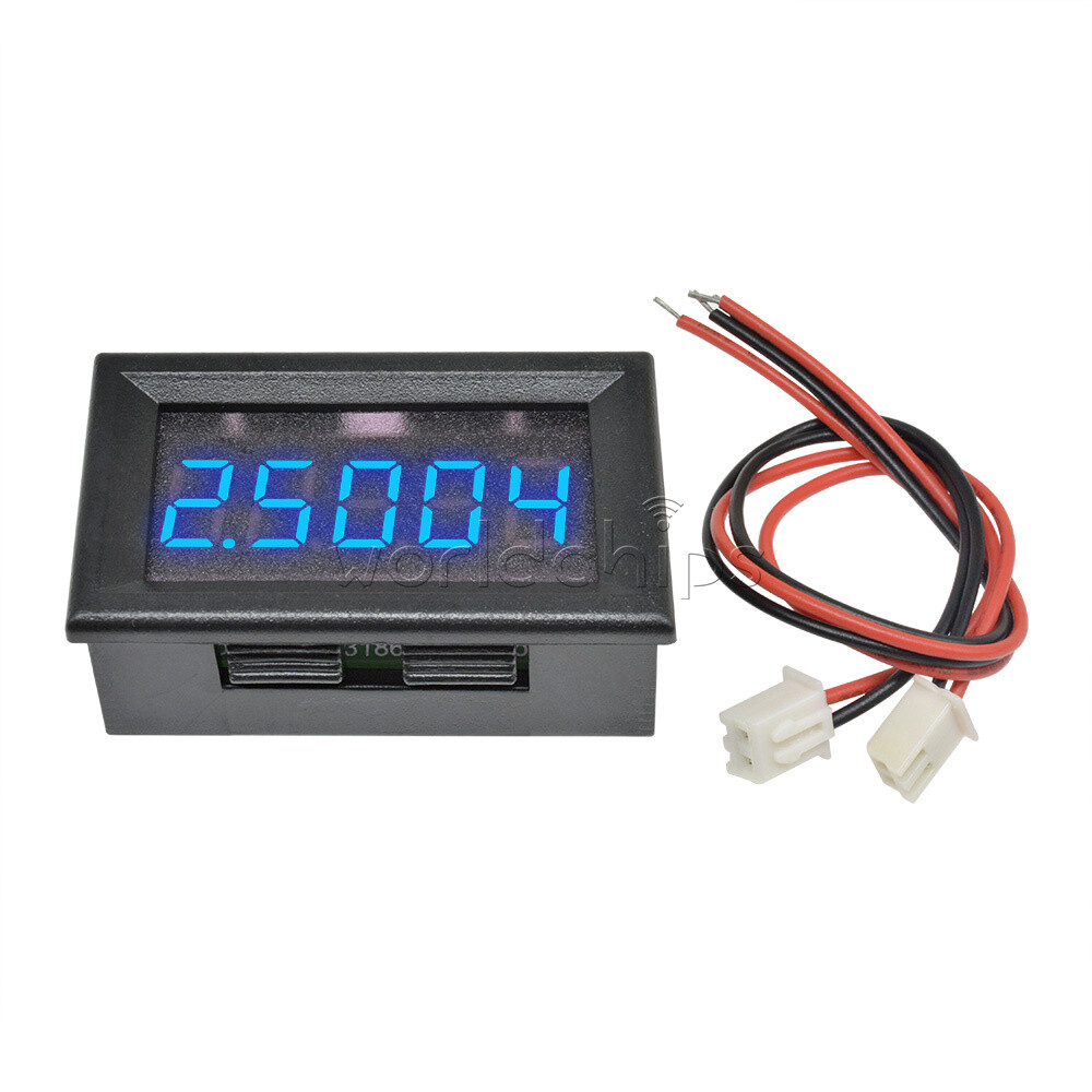DC 0-4.3000-33.000V 5 Digit Digital Voltmeter Voltage Meter Car Panel 4Wires New