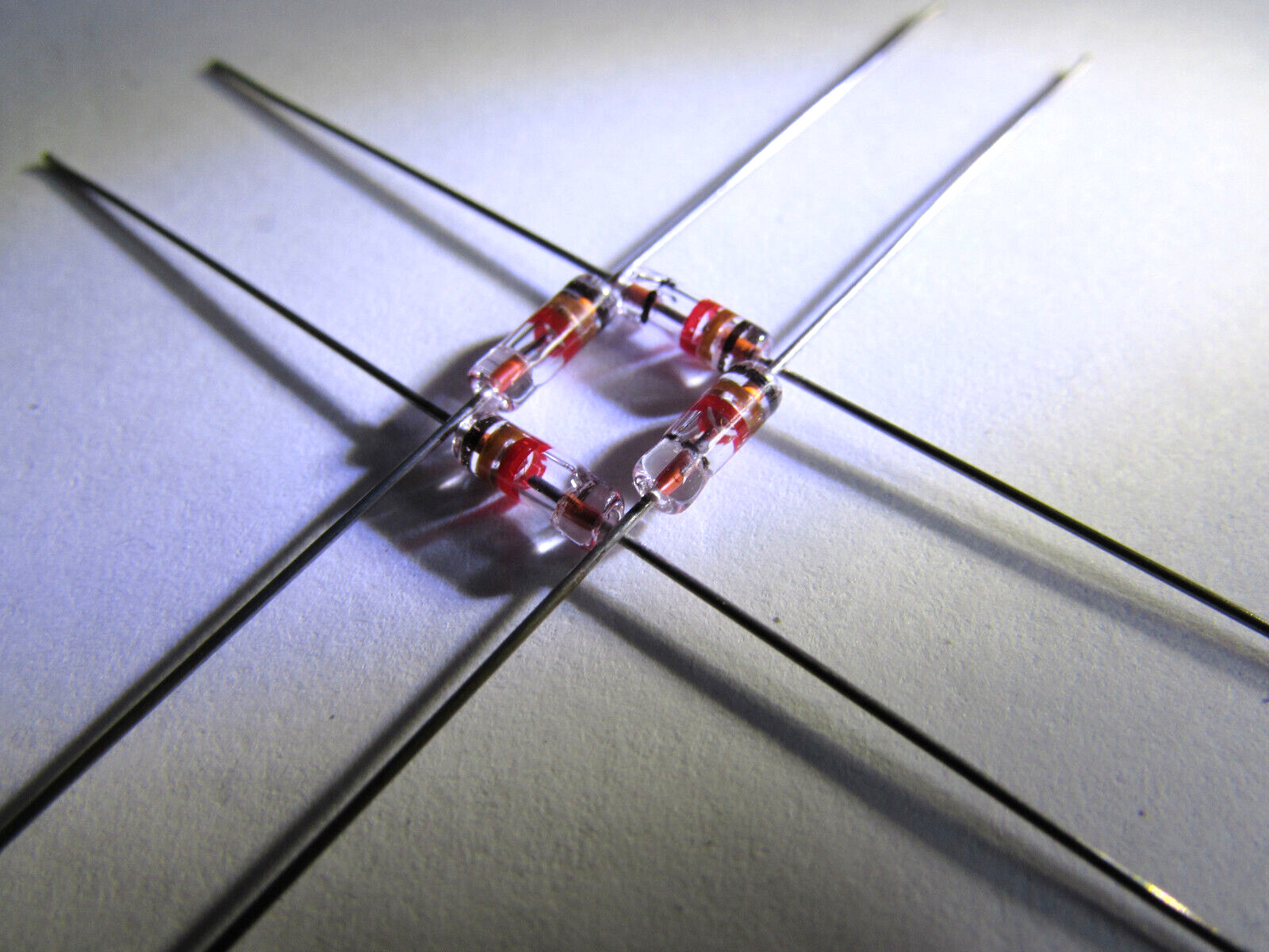 1N34A ITT GENUINE GERMANIUM GOLD BONDED DIODE HIGHEST QUALITY ON THE MARKET 6pcs