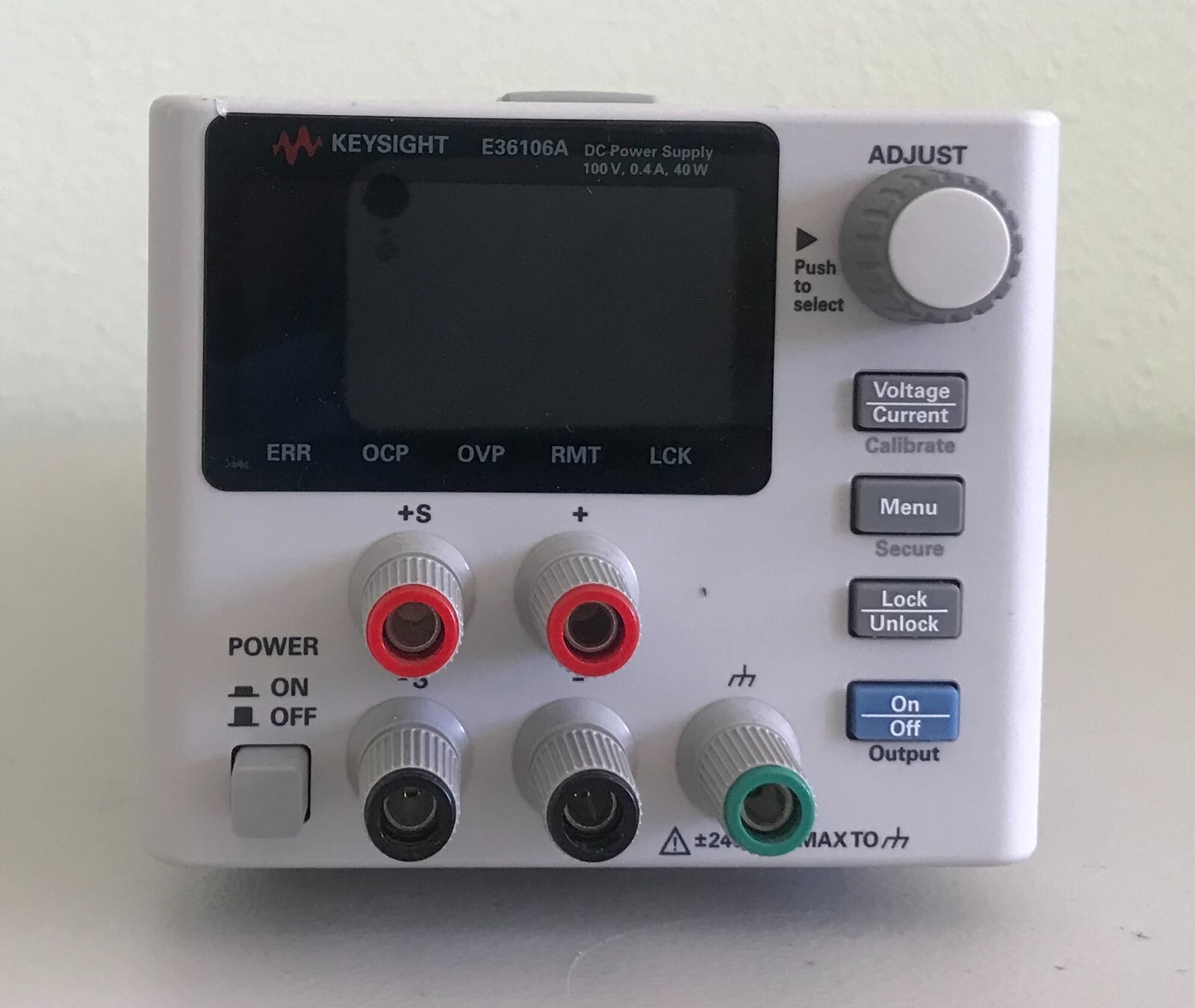 Keysight E36106A 40W DC Power Supply 100V / 0.4A