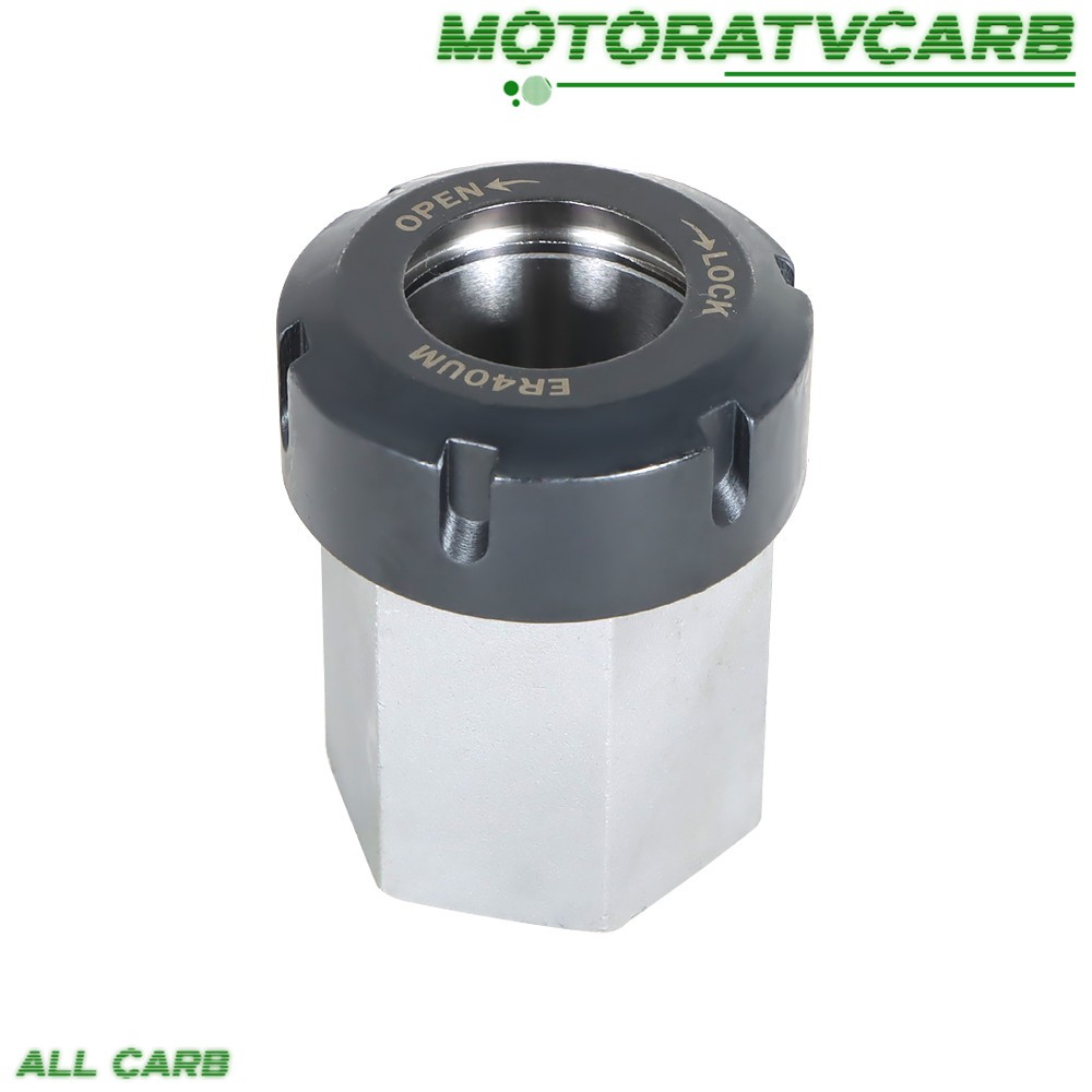 ALL-CARB ER-40 Hex Collet Block Chuck Holder for CNC Lathe Engraving Machine
