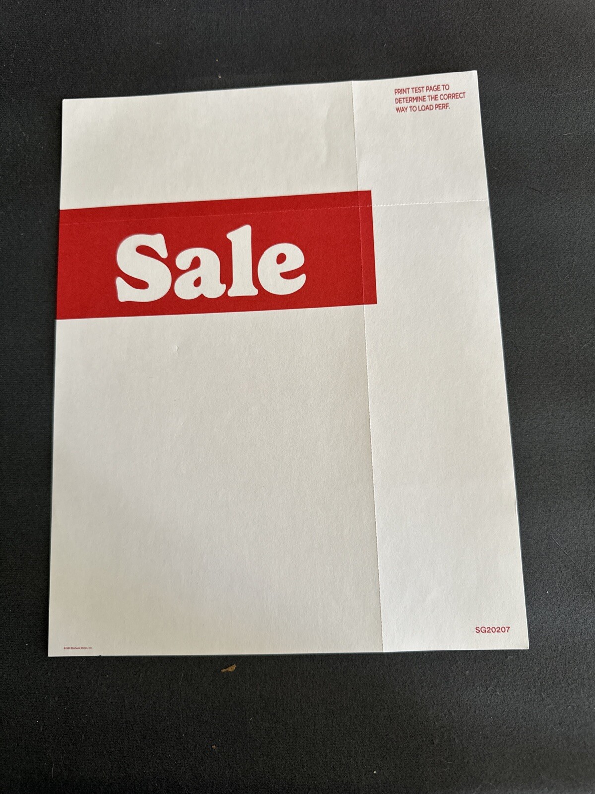Printable Sale Tags (qty 100)