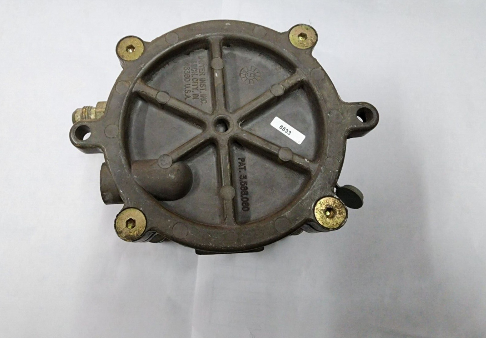 Dwyer 1950 10-2F Pressure Switch Max. PRESS. 45 IN. W.C. (11kPa) 10 PSI (68 kPa)
