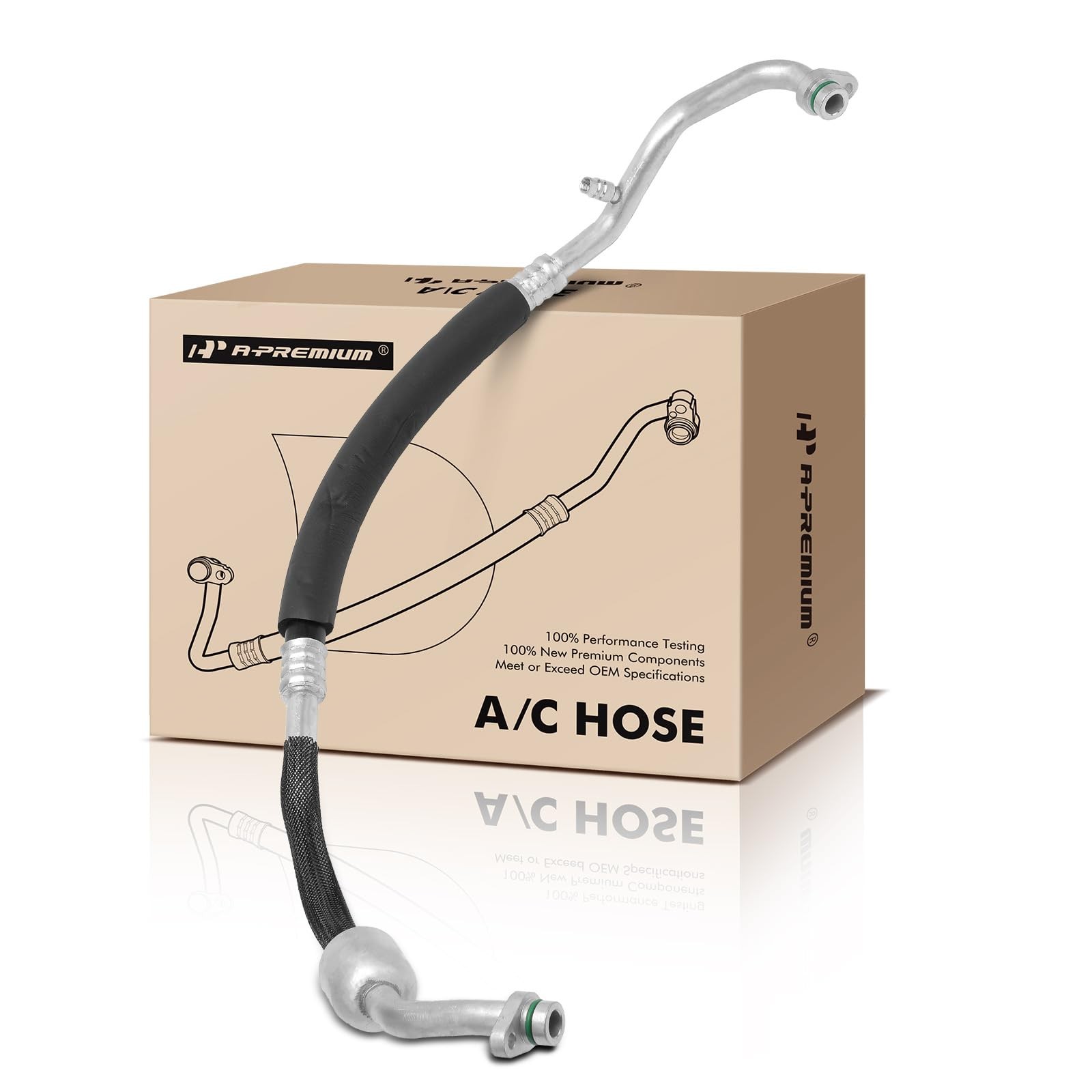 A-Premium A/C Suction Hose Assembly Compatible with Nissan Altima 2007-2012, Max