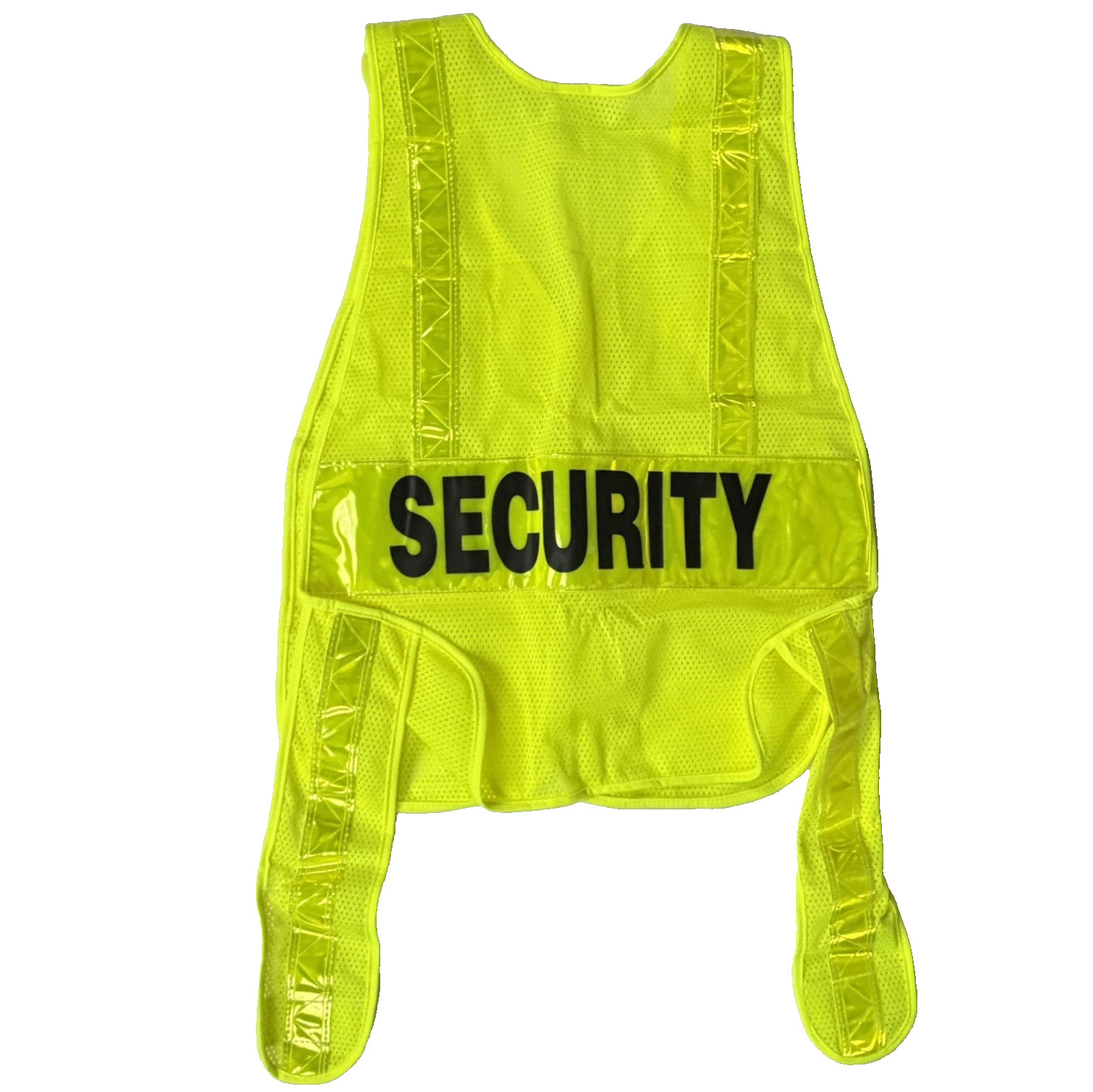 NEW Security Guard Mesh Vest Event Security School Safety Bouncer Sz XL