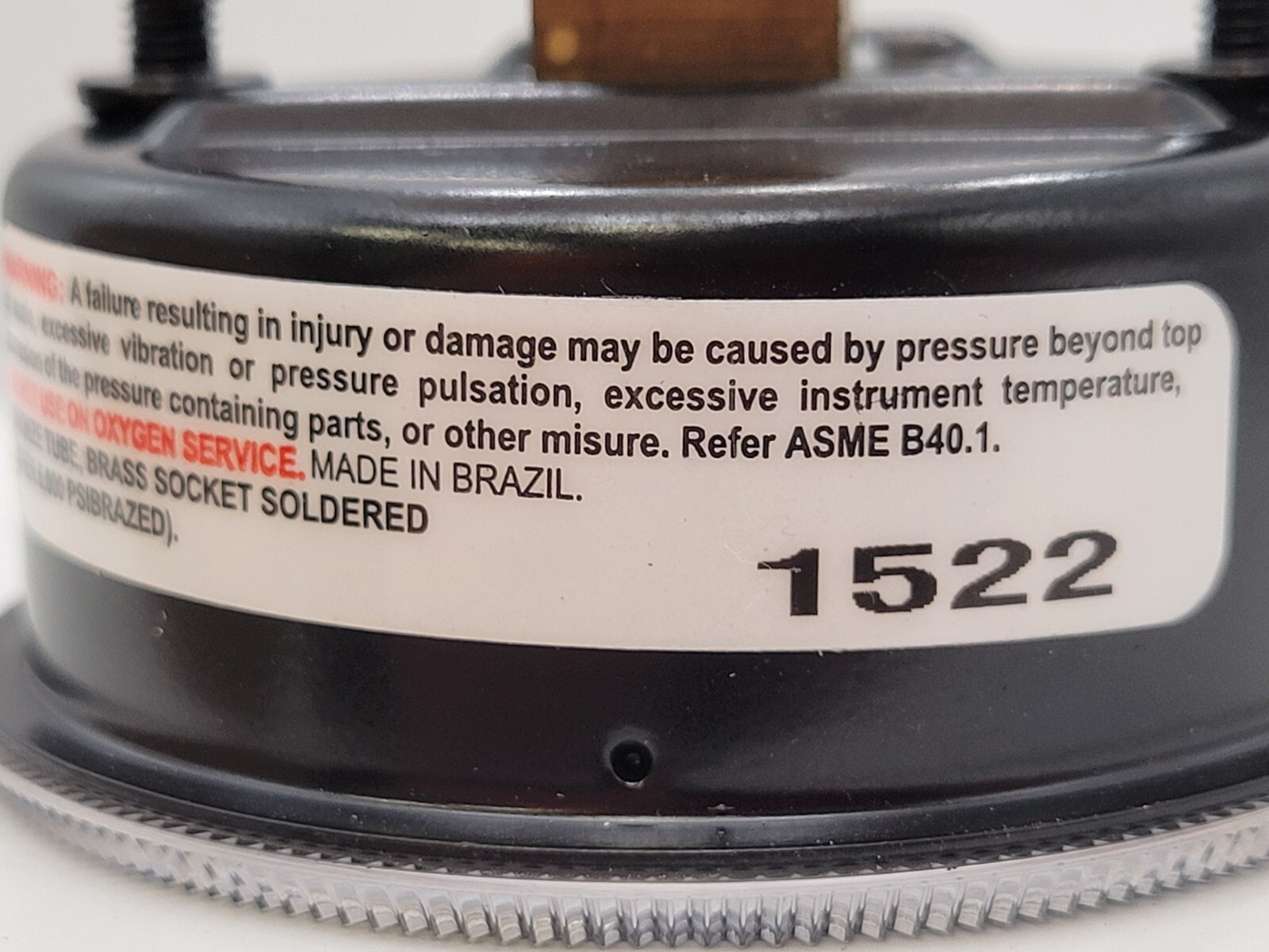 Ashcroft 25W100TH 02B XUC Pressure Gauge Panel Mount 2-1/1″ 0-160 PSI 1/4″ NPT