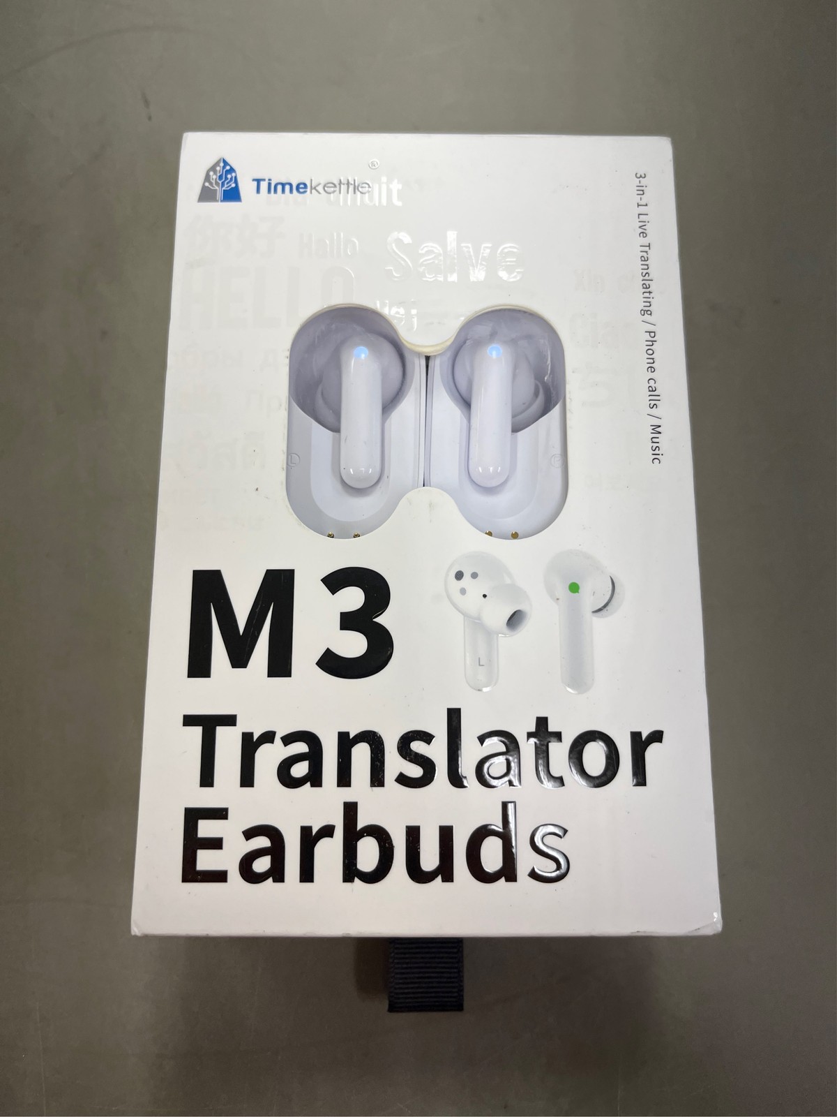 Timekettle M3 3 in 1 Language Translation Earbuds,43 Languages & 96 Accents, O 2