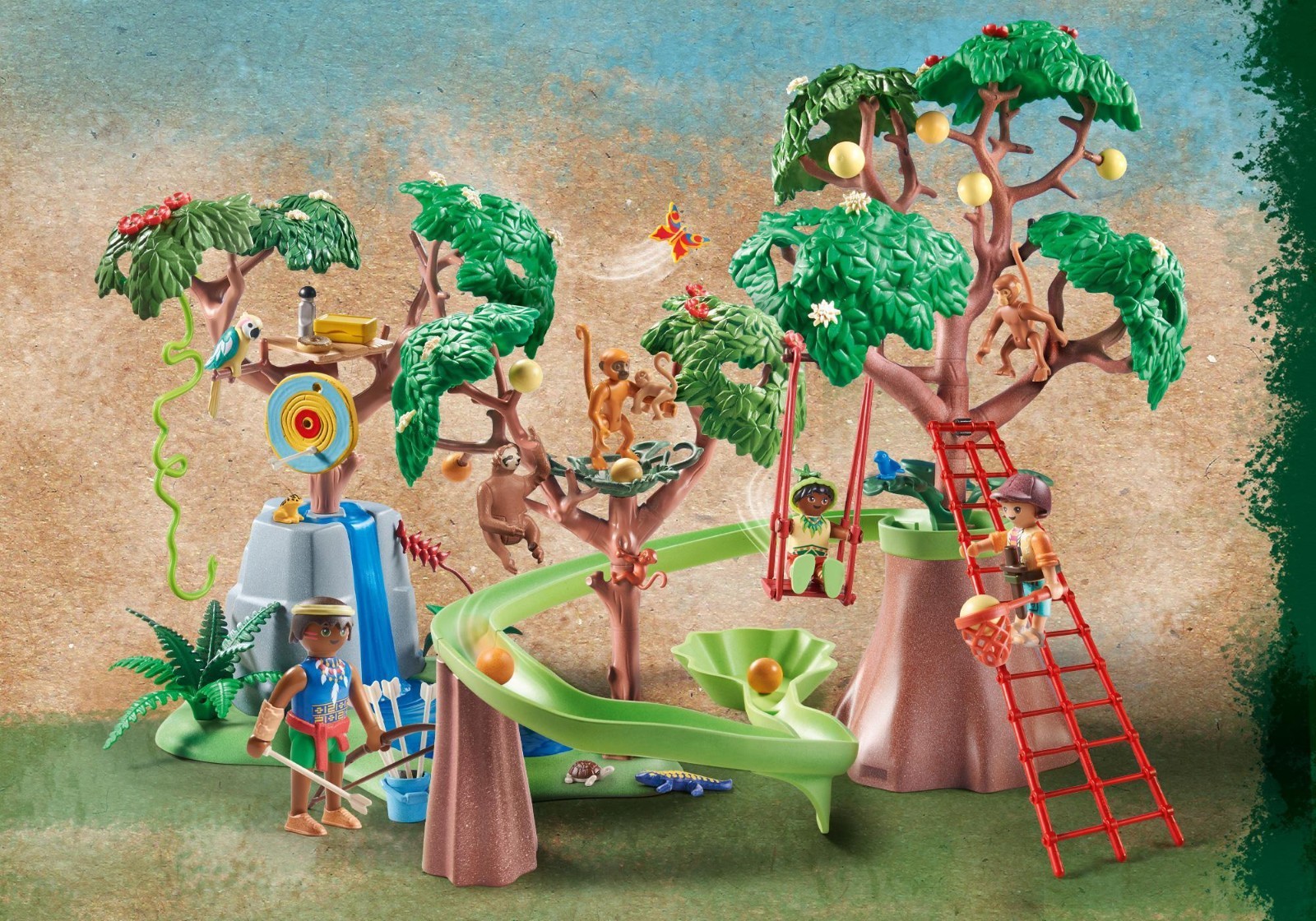 NEW IN BOX, SEALED, PLAYMOBIL 71142 WILTOPIA TROPICAL JUNGLE PLAYGROUND