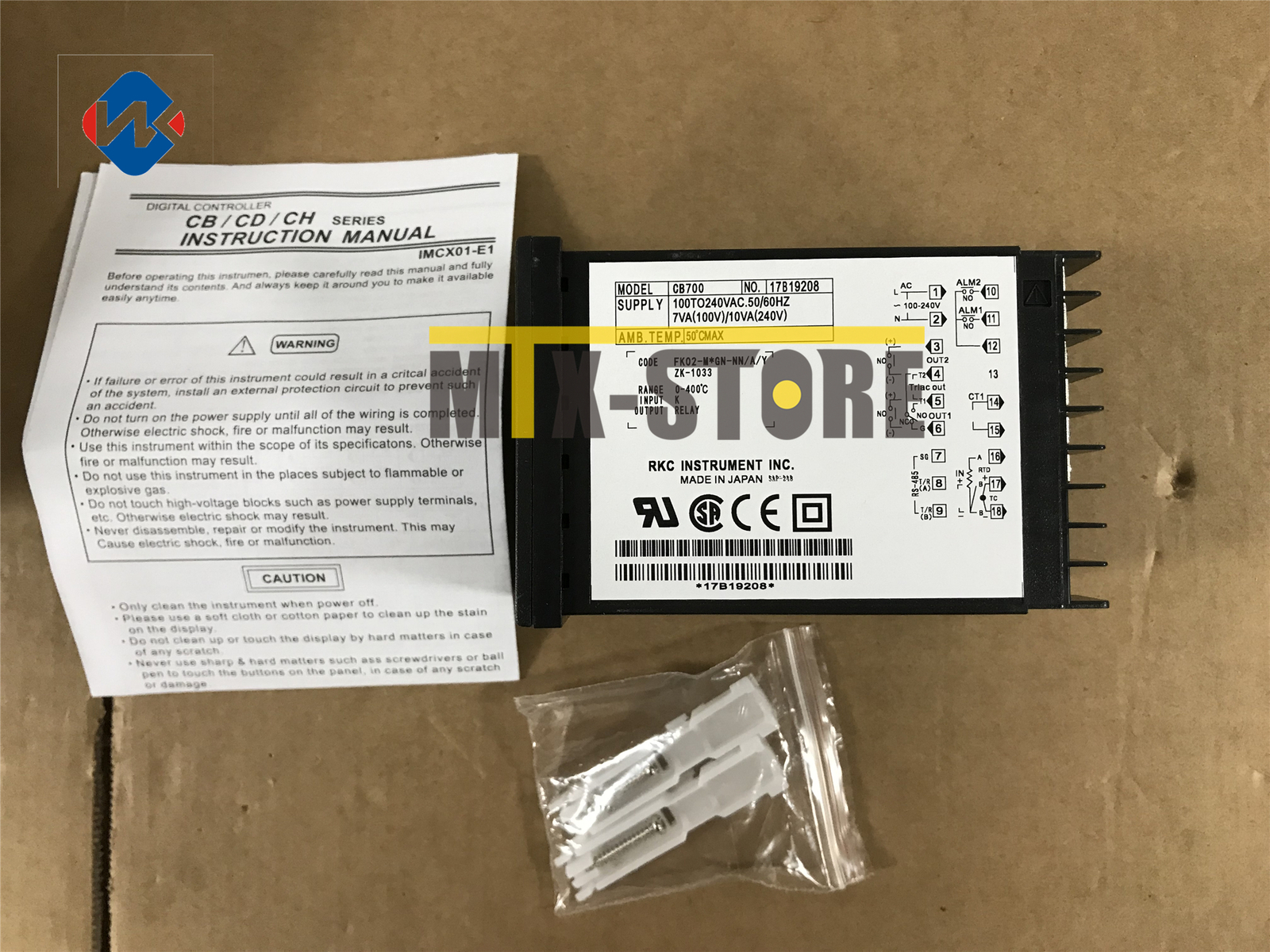1PCS NEW FOR RKC Temperature Controller CB700 FK02-M*AN CB700FK02-M*GN-NN/A/Y