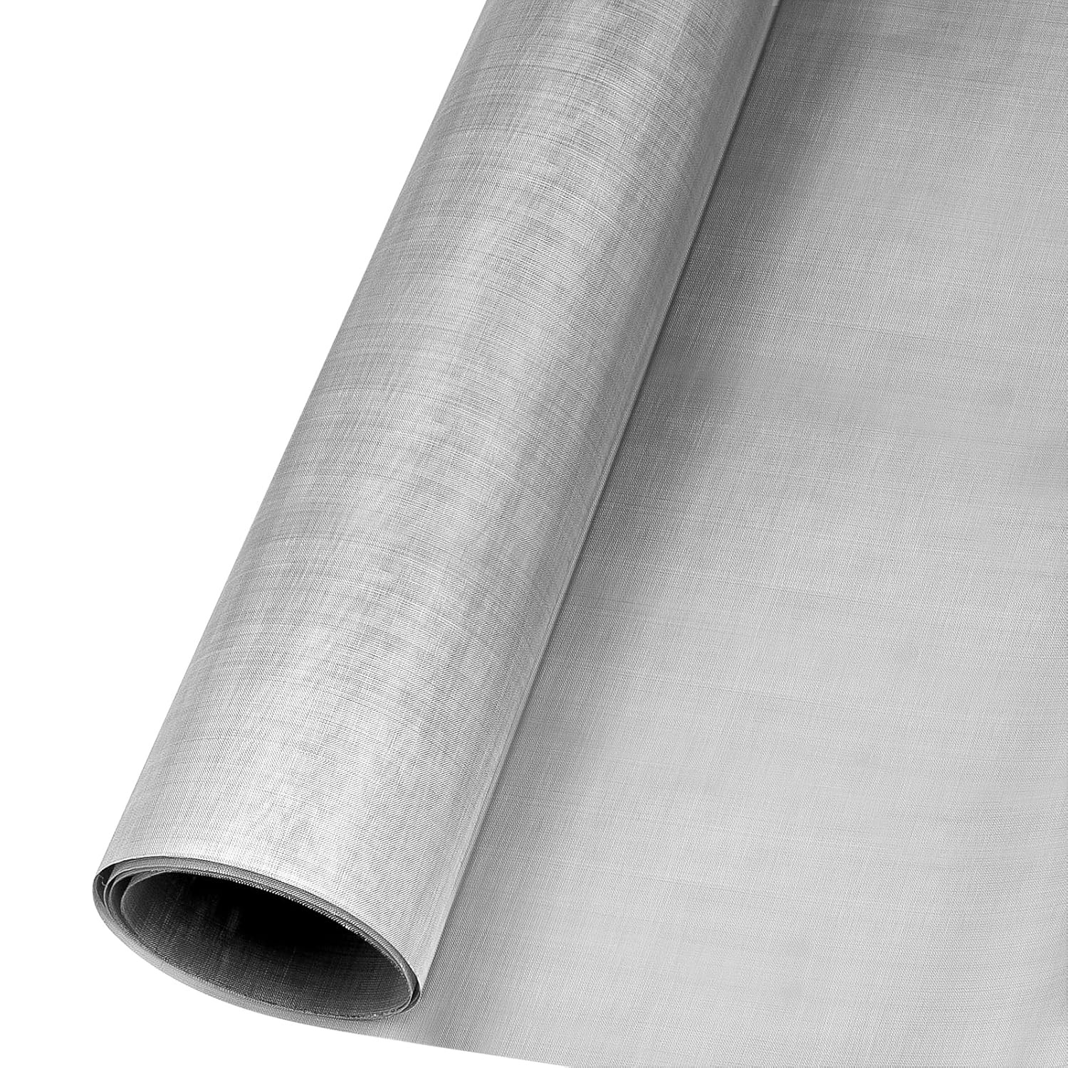 304 Stainless Steel Screen 200 Mesh, 39.3″ X 11.8″(100cm X 30cm) Metal Mesh S…
