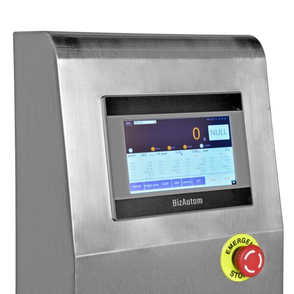 BizAutom BA-ACW In-line Checkweigher System w/ Pneumatic Pushing Arm