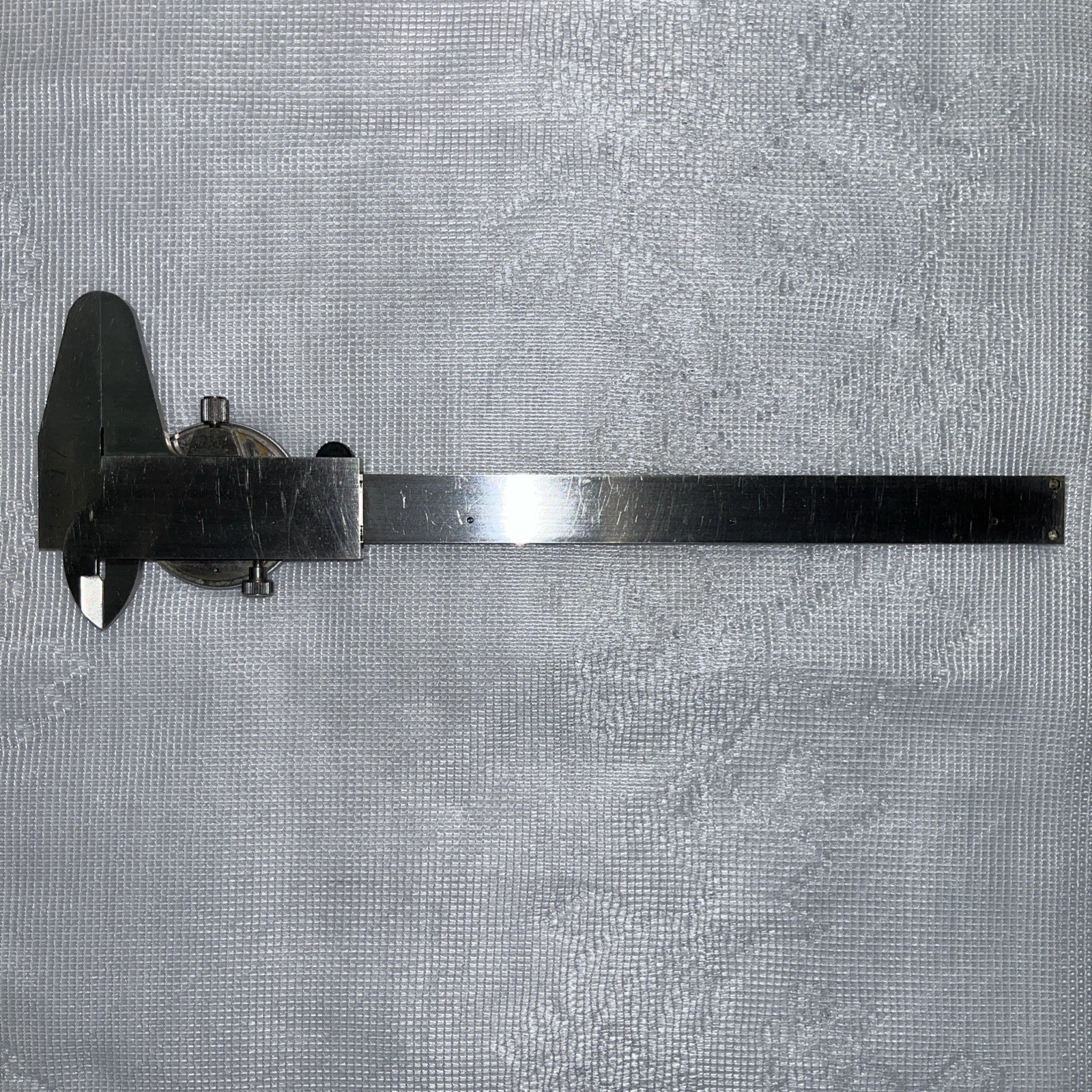 TESA Brown & Sharpe Dial Caliper Model 579-1 Made In Switzerland Missing Crystal