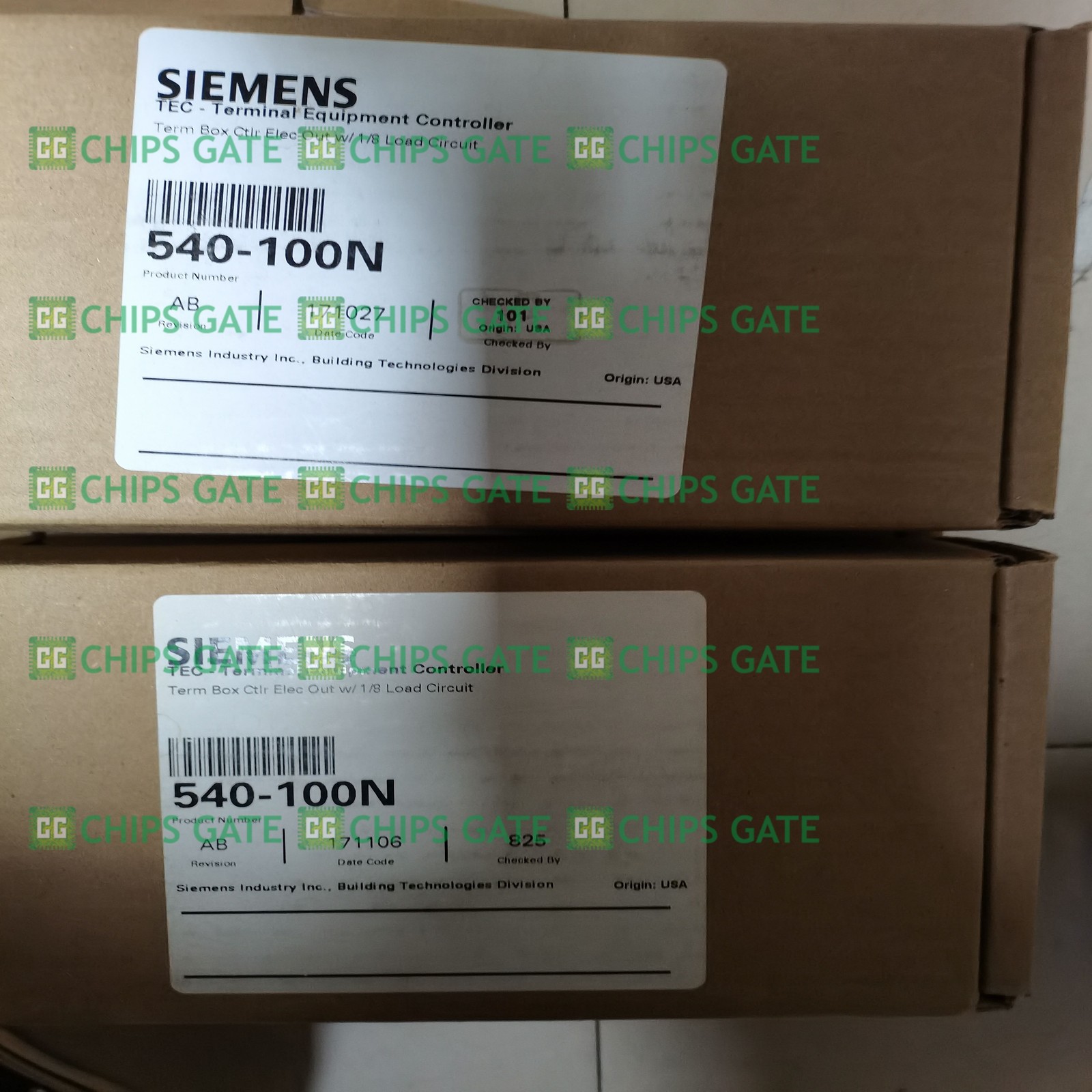 New Siemens 540-100N TEC Terminal Equipment Controller 540100N