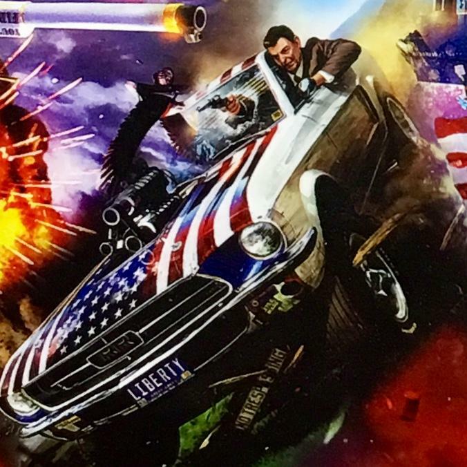 hydrographic film / activator US Presidents Trump hydro dip dipping wizard