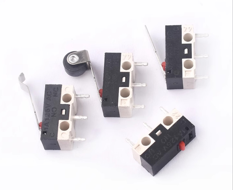 Mini Microswitch 3 Pin 1A 125V AC Limit Switch Mouse Button or Lever 3D Print