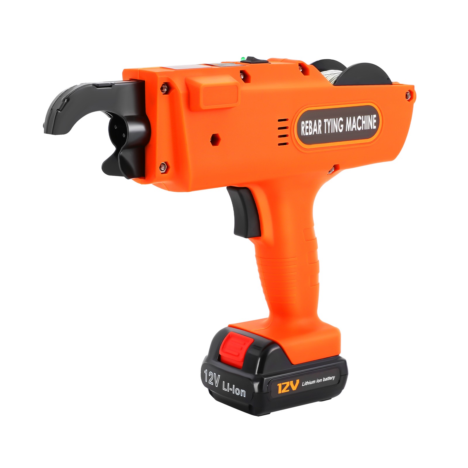 8-34mm Automatic Rebar Tier Tying Machine Handheld Strapping Concrete Tool 12V