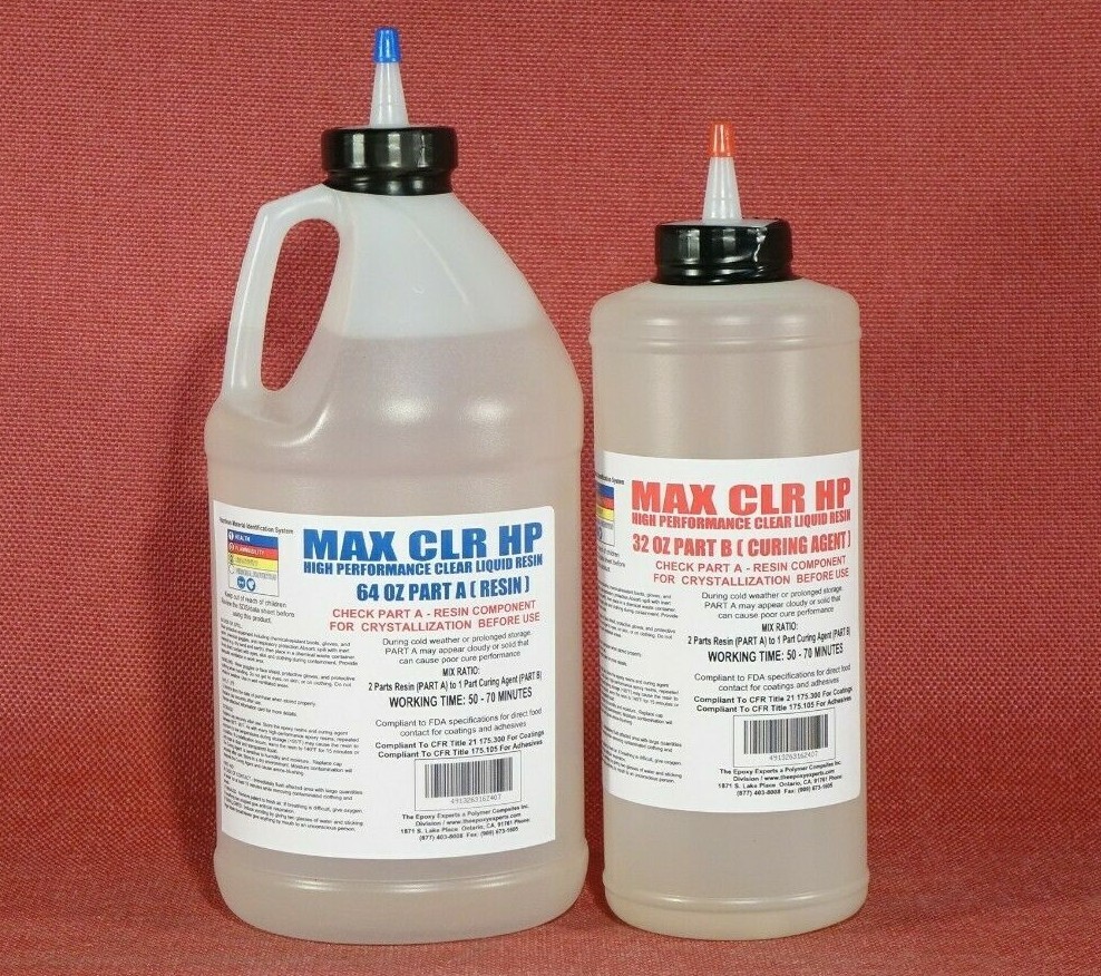 FDA Compliant Food Safe Clear Coating -Wood Sealing -Casting Resin