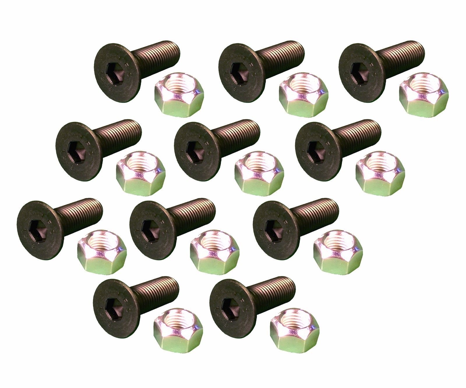 11 – Caterpillar Style Skid Steer Cutting Edge Bolts w Nuts – 159-2953, 8T-4778