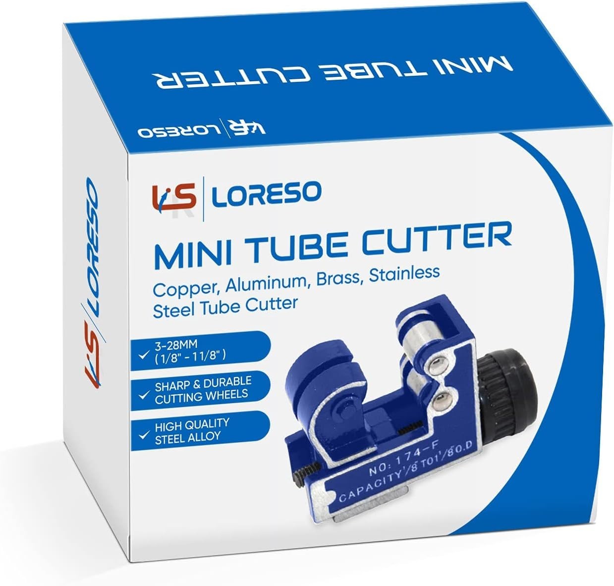Professional-Grade Mini Pipe Cutter for Copper, PVC & More – Easy Operation