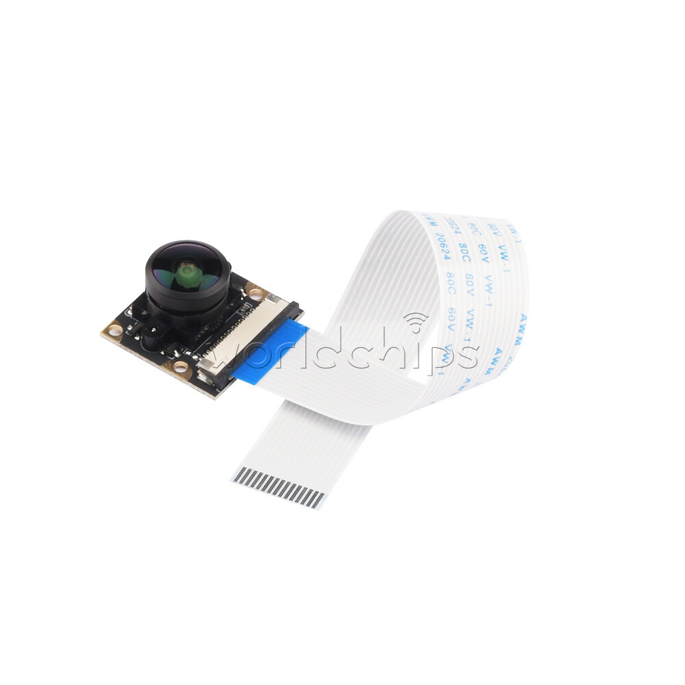 OV5647 Camera Module 5MP 65°-222° Wide-angle Lens For Raspberry Pi 3/4 3B+ DIY