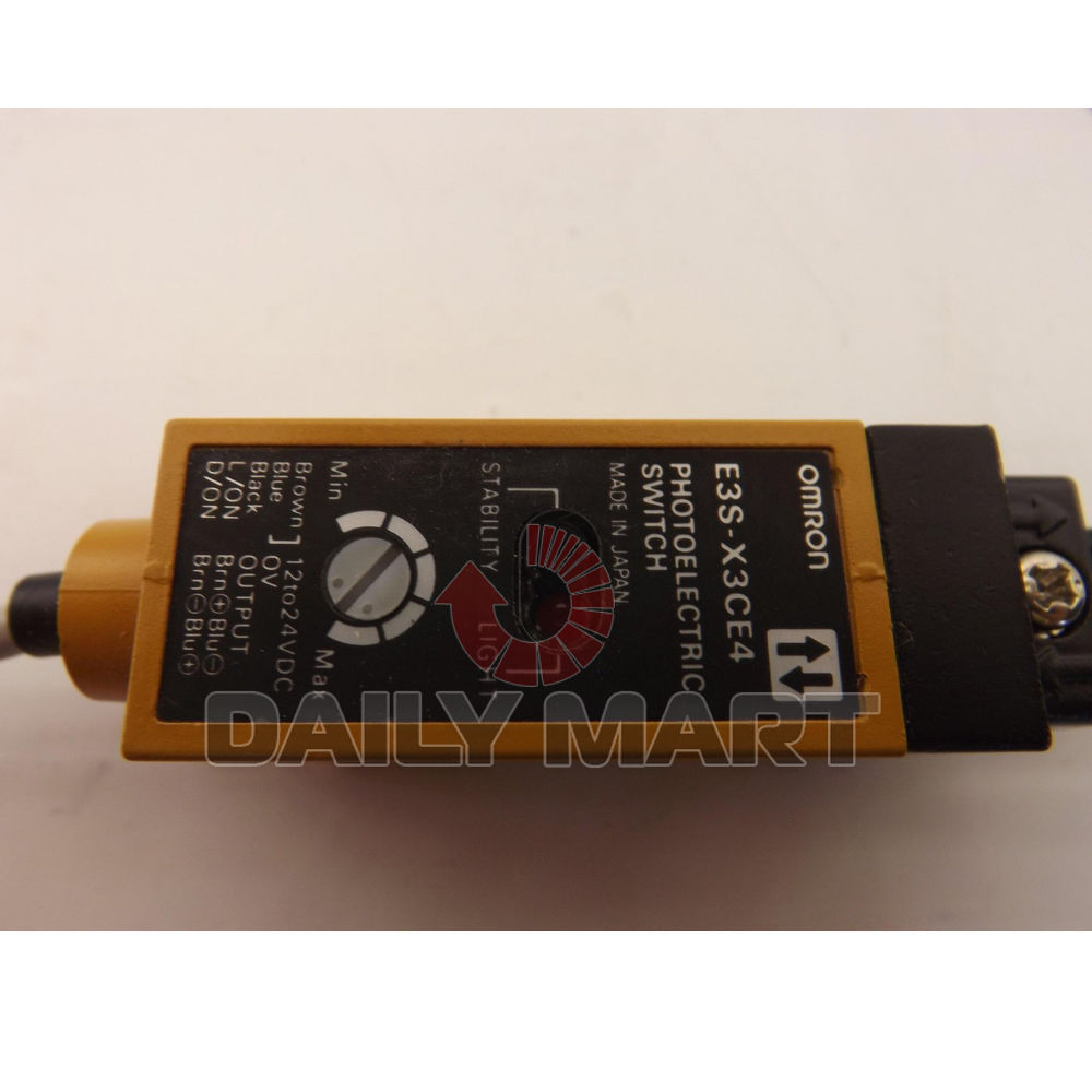 NEW Omron E3S-X3CE4 E3SX3CE4 Photoelectric Fiber Optic Sensors
