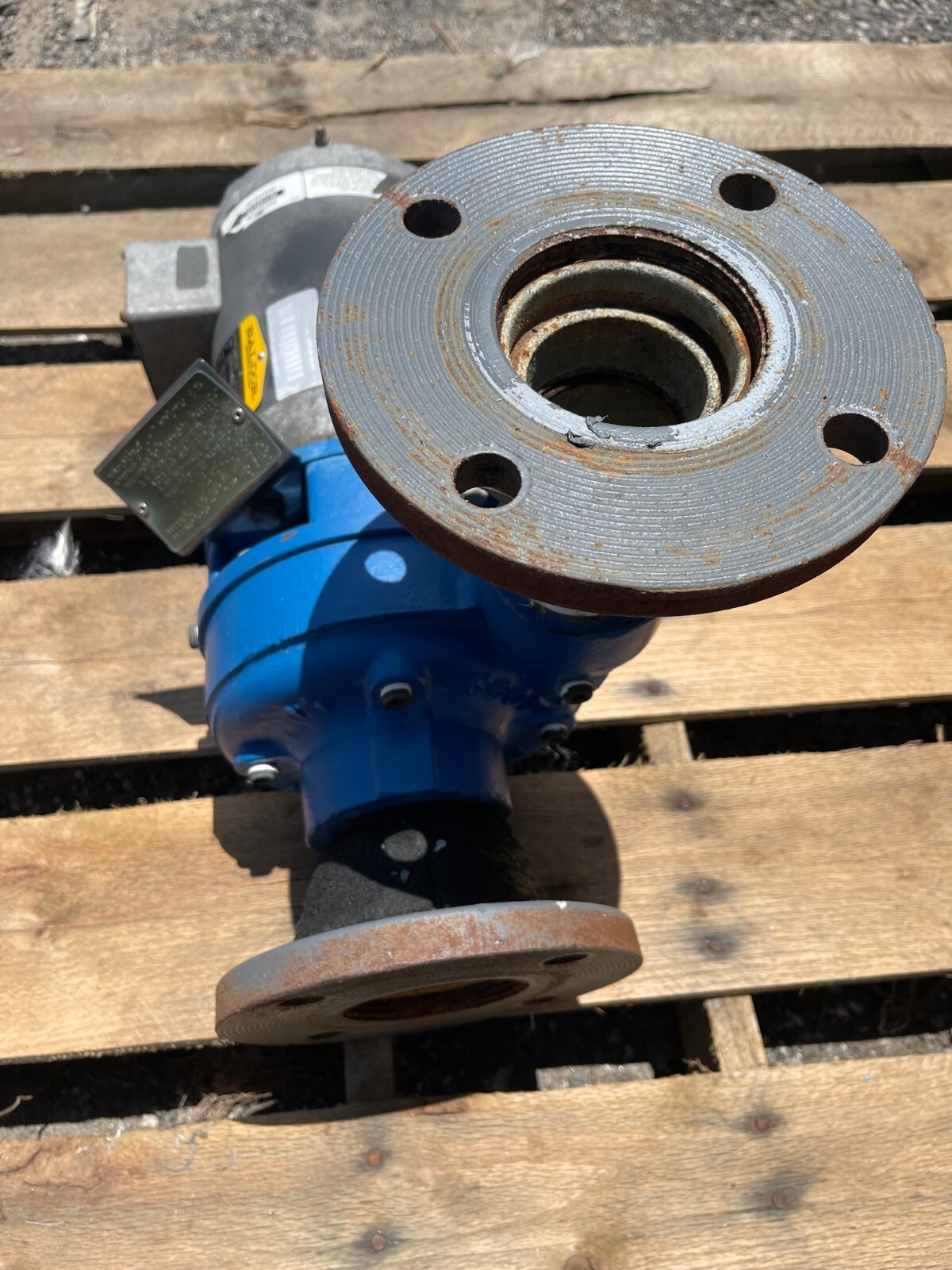 Scot Motorpump 17 Centrifugal Pump, 2 X 2, SC3040K173W.C 3 HP Baldor Motor