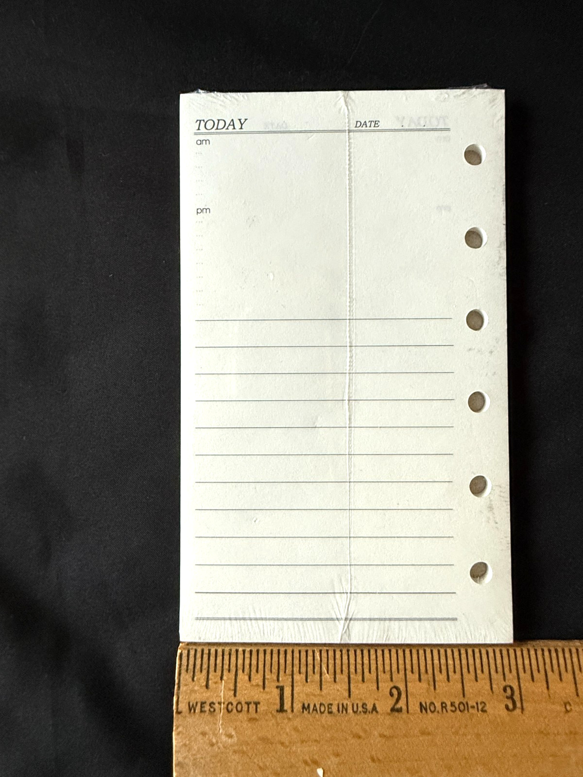 LOT pages for 6 ring mini size binder 3 x 5″ (95x173mm) NOTE SHEETS Snoopy NEW