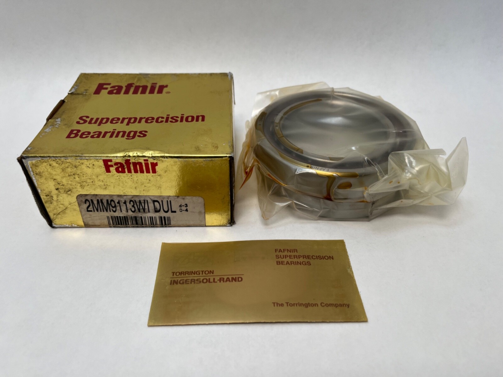 Fafnir 2MM9113WI-DUL Bearing 65x100x18 mm 7013C 2MM-9113-WI-DUL USA 2 Pcs