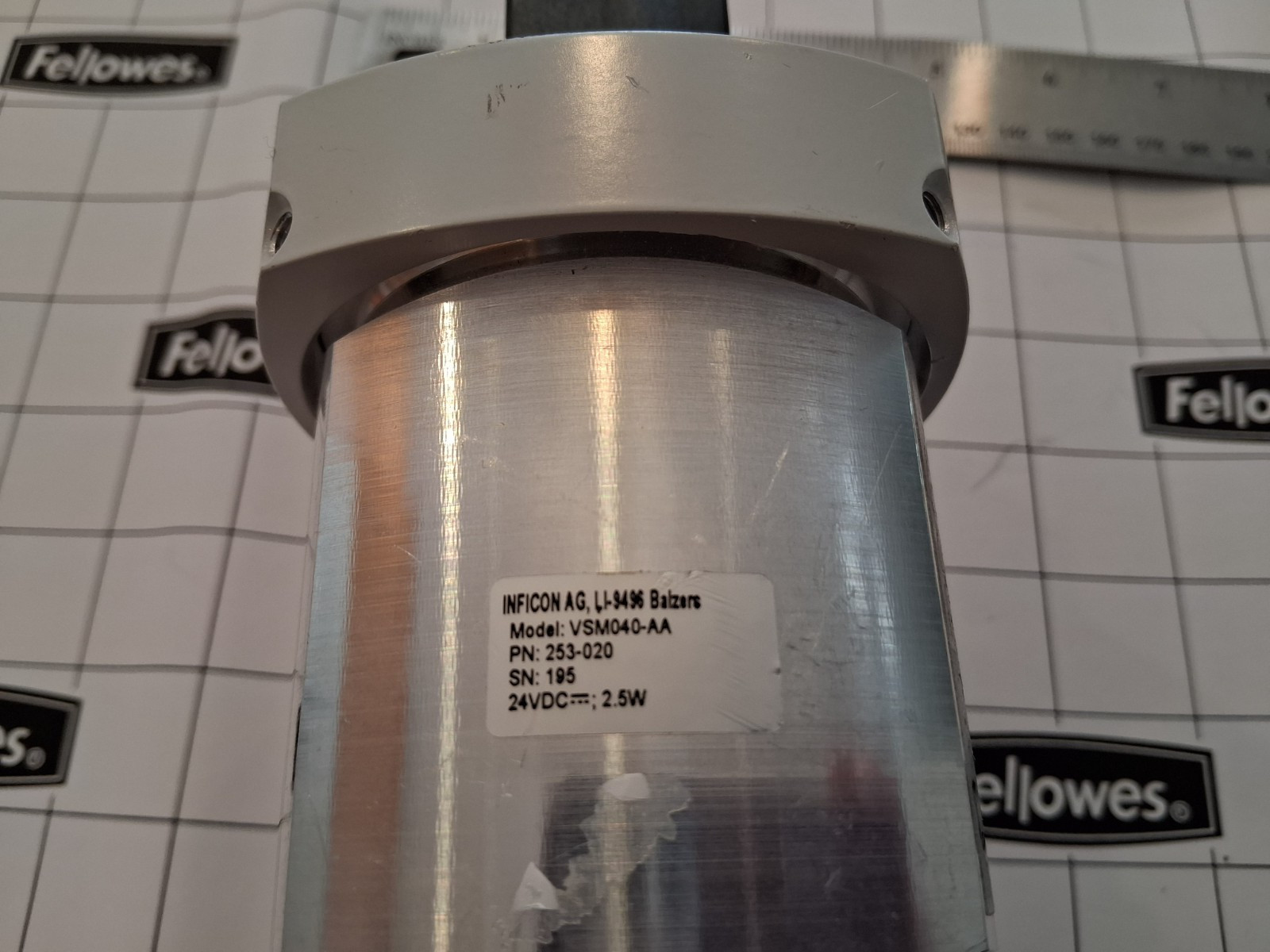 Inficon Safety Valve, Model VSM040