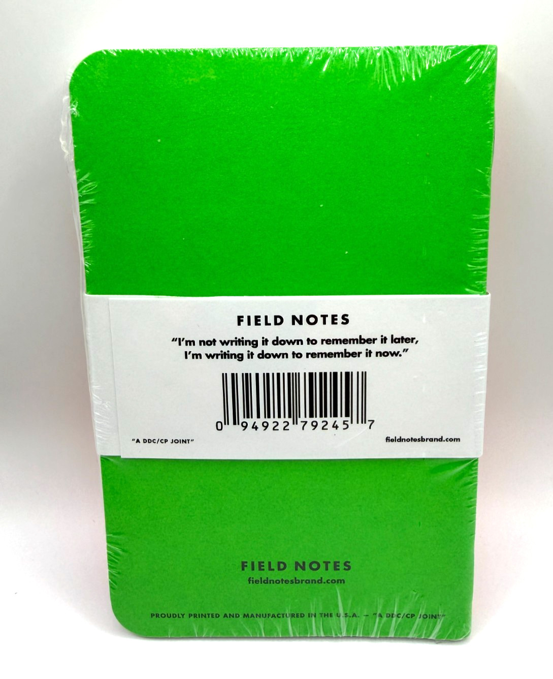 Field Notes 2010 LIMITED EDITION – NEON ICE POPS SEALED PACK