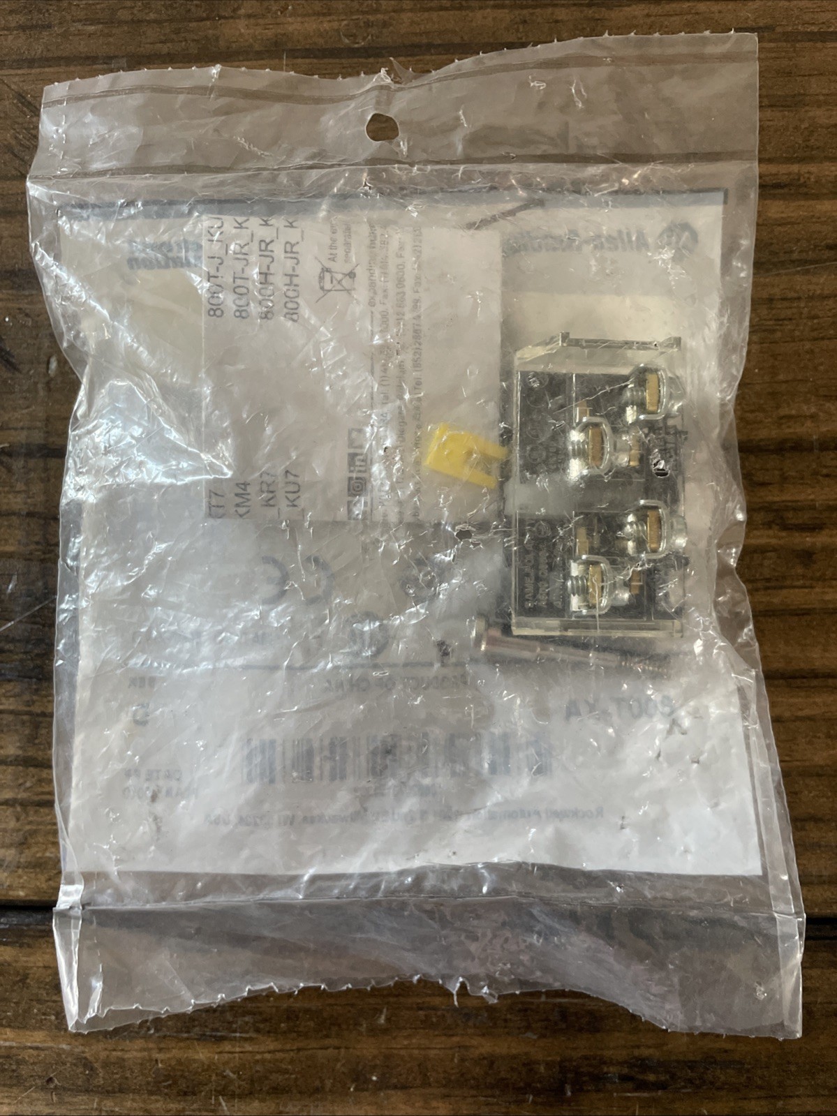 Allen Bradley 800T-XA Ser. D Contact Block