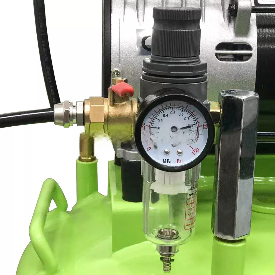 Dental Silent Oil Free Oilless Air Compressor 40L Tank 800w 155L/min GA-81 US