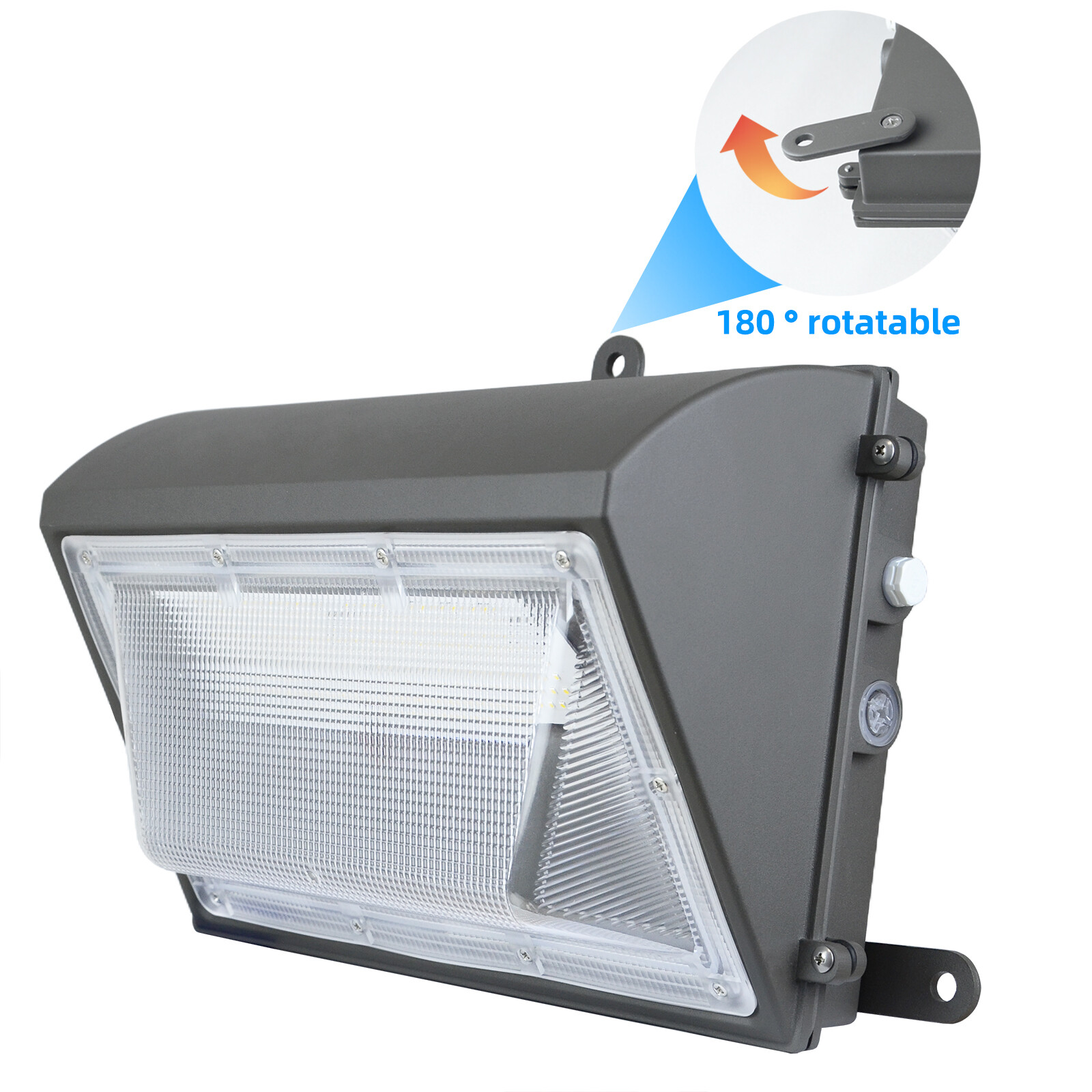 Outdoor LED Wall Pack Light 125W Dusk to Dawn Home Garden Yard Security Lighting