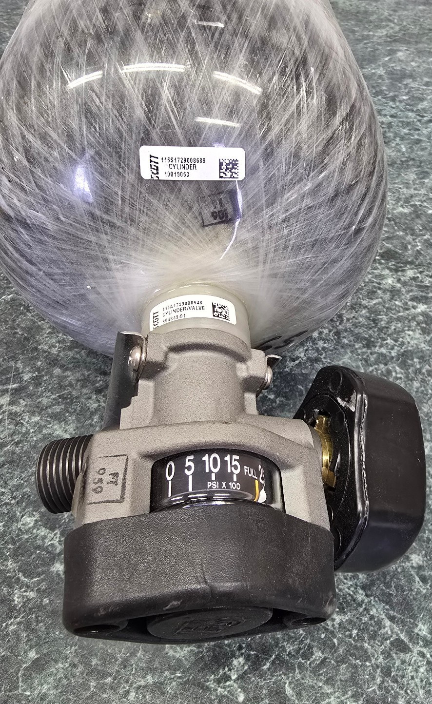2017 SCOTT 30 min 2216 psi SCBA CARBON FIBER