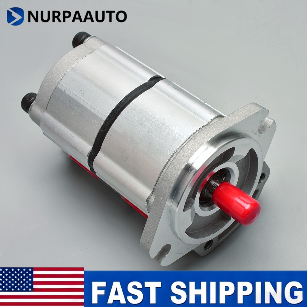 PGP51088G3LP For AGT Hydraulic Pump Two-Section for Skid Steer Loader KTT23 New