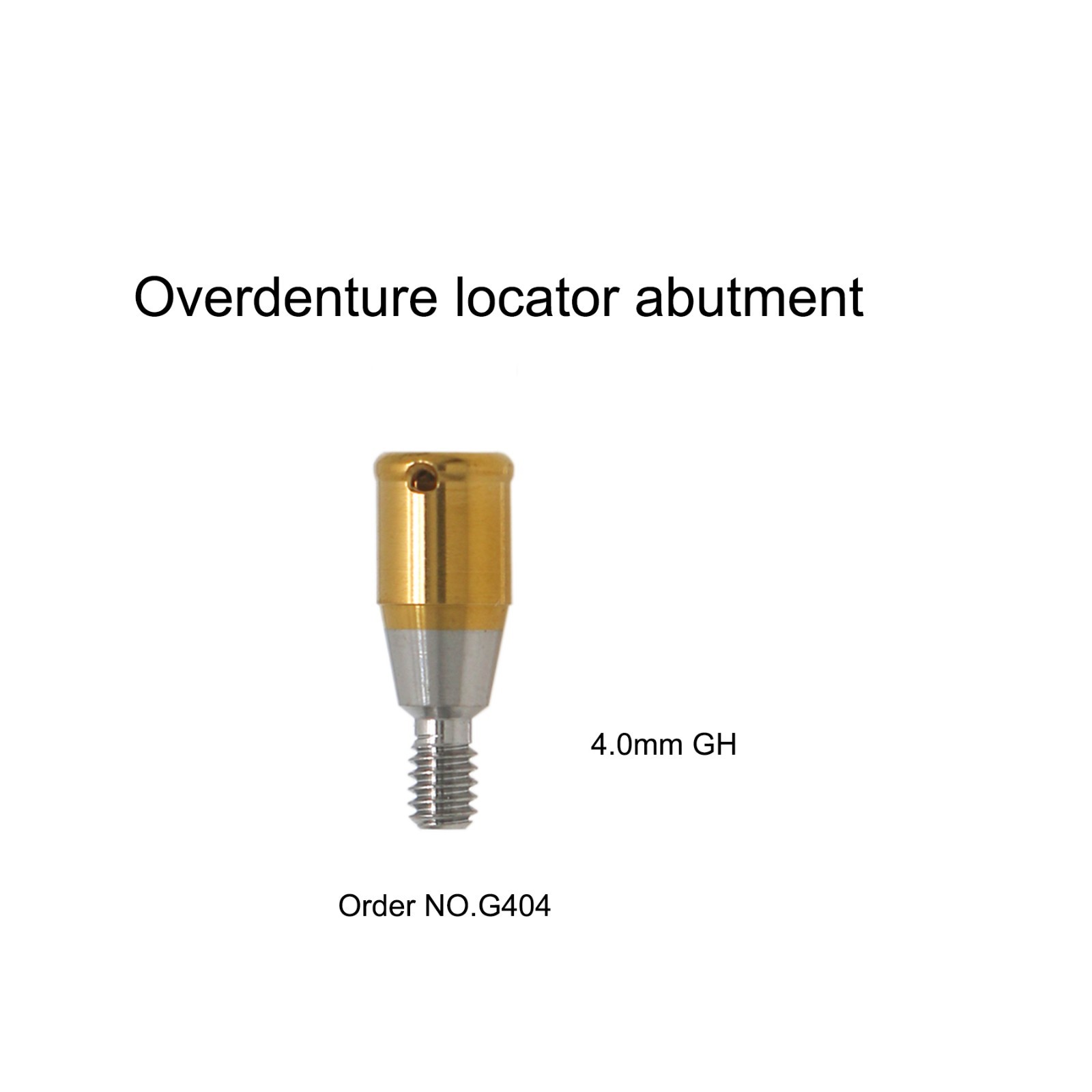 US Dental Locator/Healing Abutment Male Cap Insert for DIO UF II Regular Implant