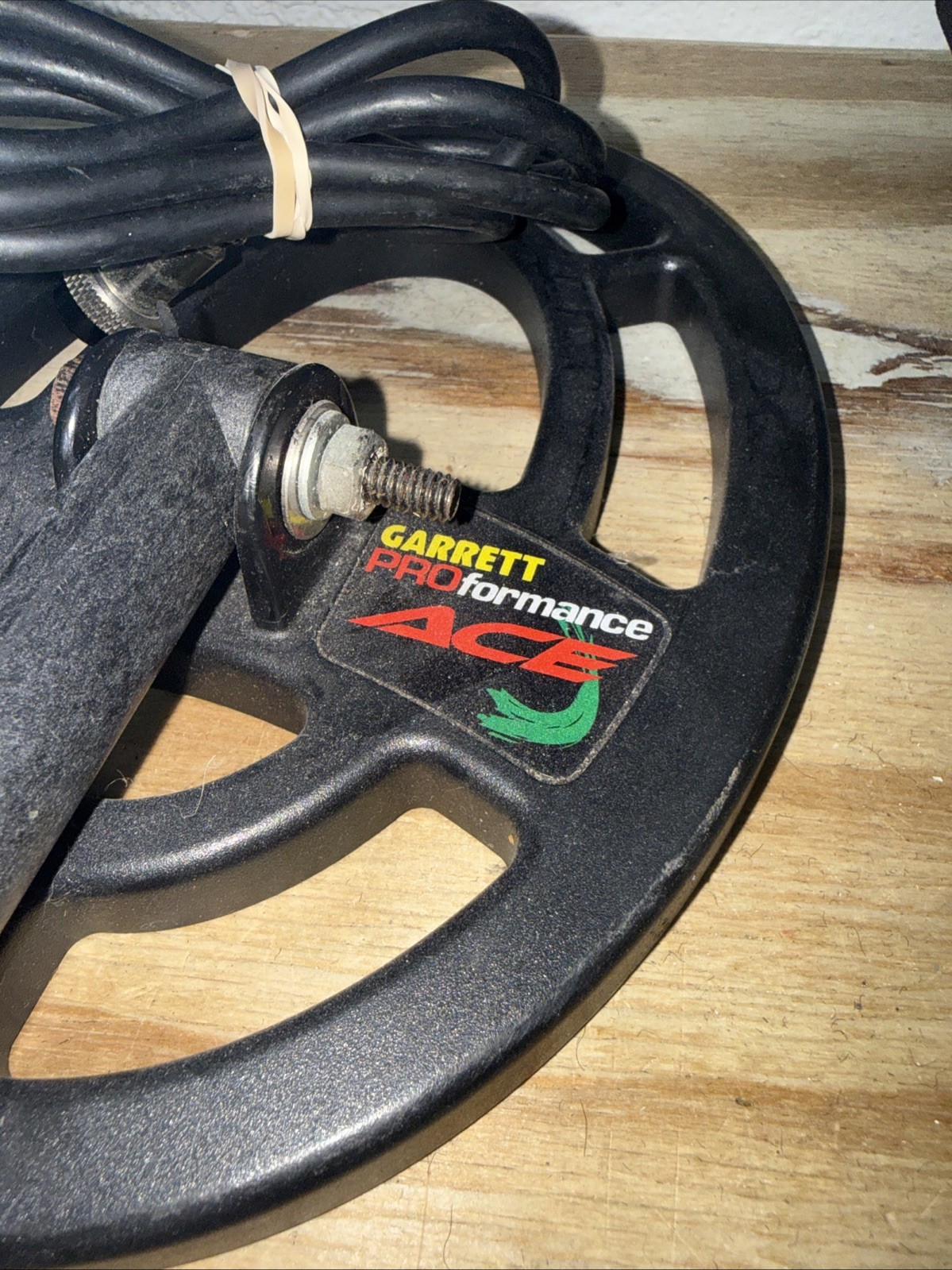 Garrett ACE Metal Detector 6.5×9″ PROformance Coil and Handle ONLY! – READ!
