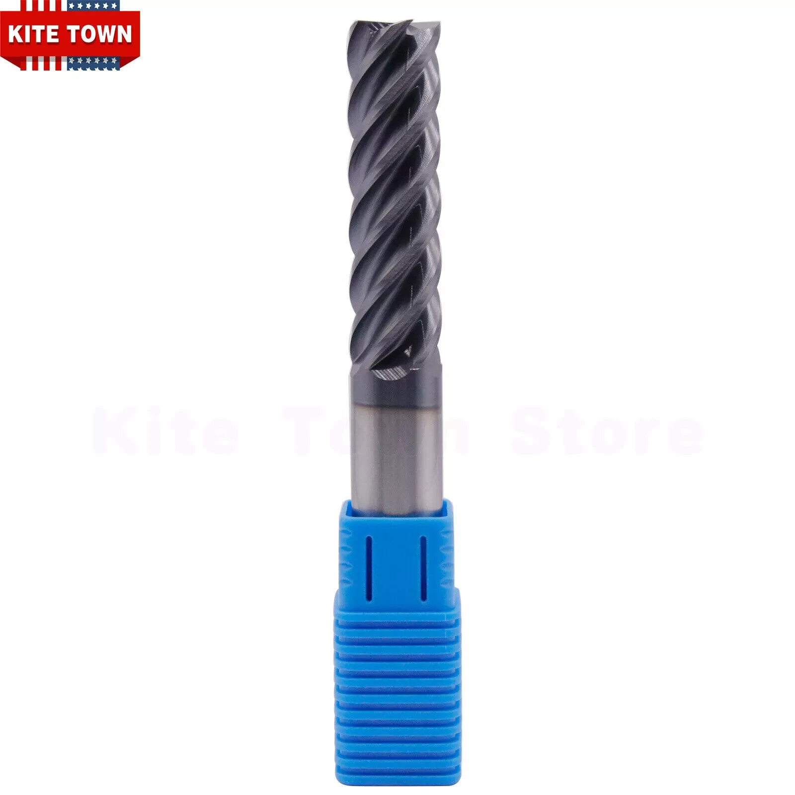 5 Flute Solid Carbide 3/4″ x 2-3/4″ x 6″ Long End Mill – AlTiN Coated