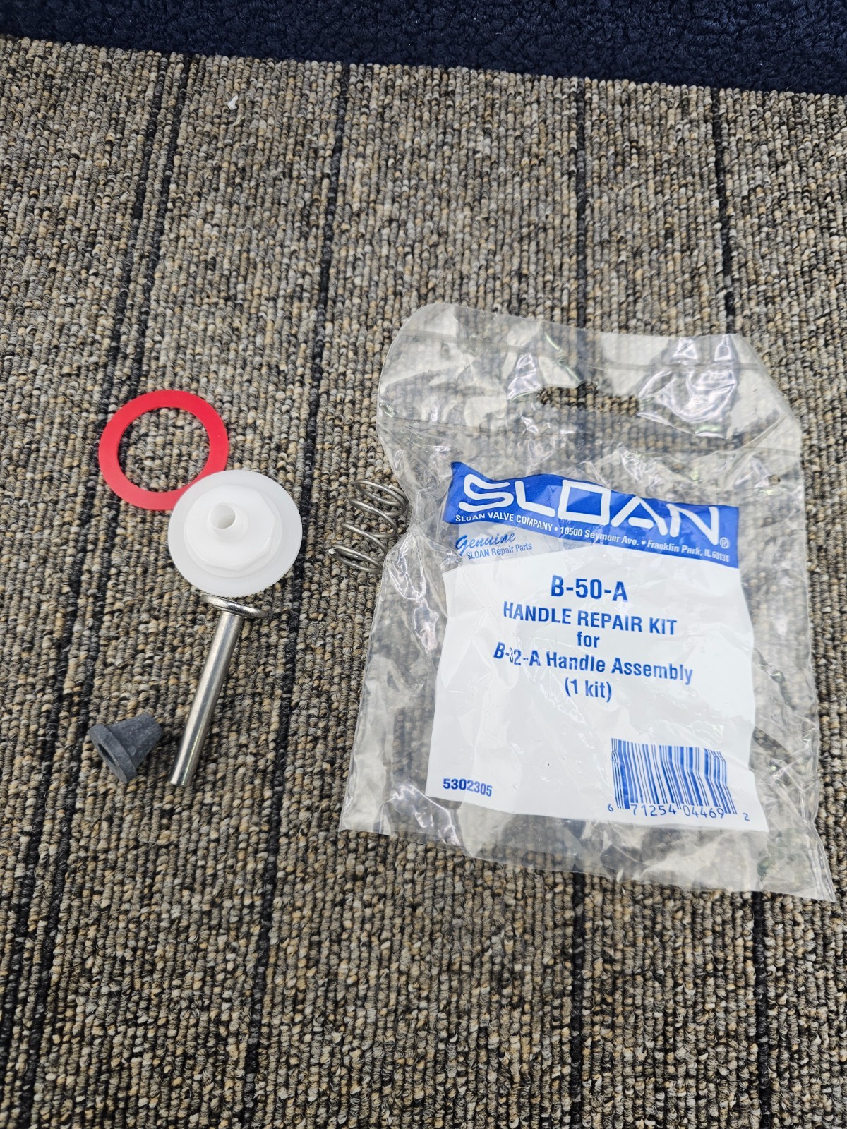 Sloan R-1005-A: Regal Urinal Diaphragm Rebuild 1.0 Gpf, Manual Flush Valve