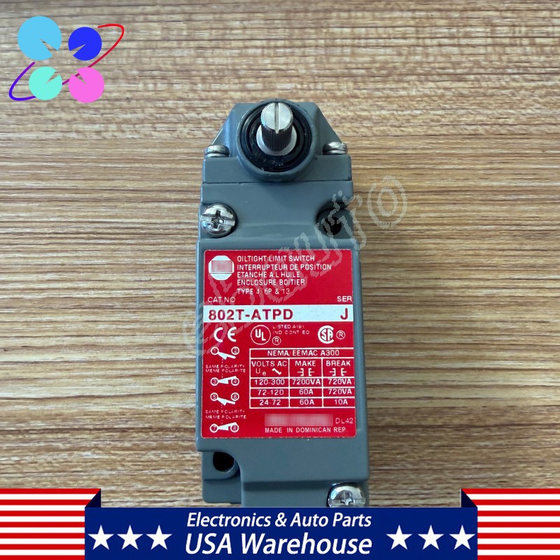 New For Allen Bradley 802T-ATPD 802TATPD OilTight Limit Switch Series J NIB