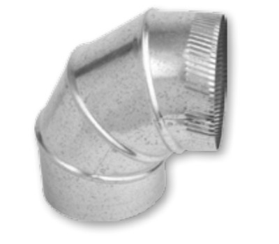 GRAY METAL 10-26-302 10″ 26GA Galvanized Steel Adjustable Elbow 90-Degree